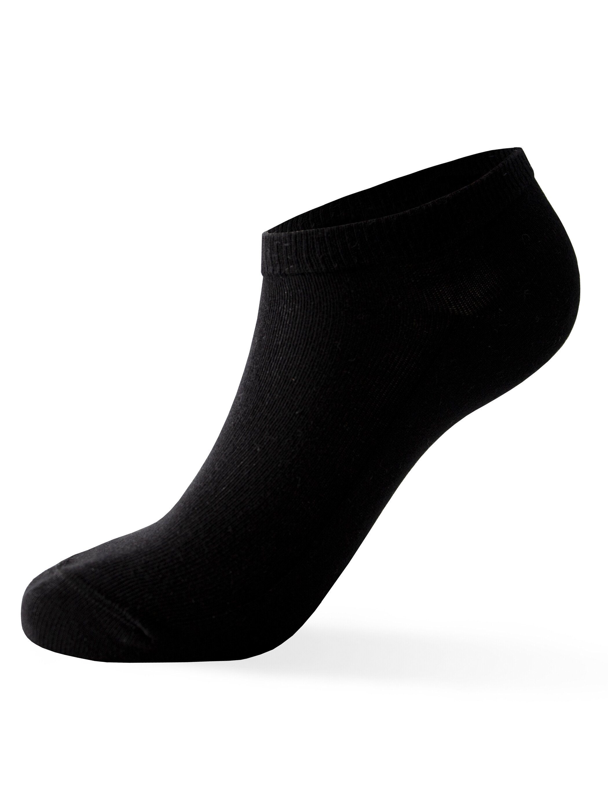 Sneaker (Set, Floki Meteorite (Black WOTEGA Sneakersocken 6er-Pack) Schwarz Socken modische 194008)