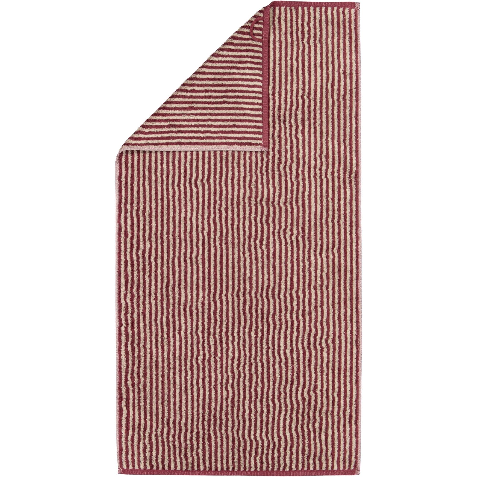 Cawö Handtücher Two-Tone Stripes 480, 100% Baumwolle (1-St)