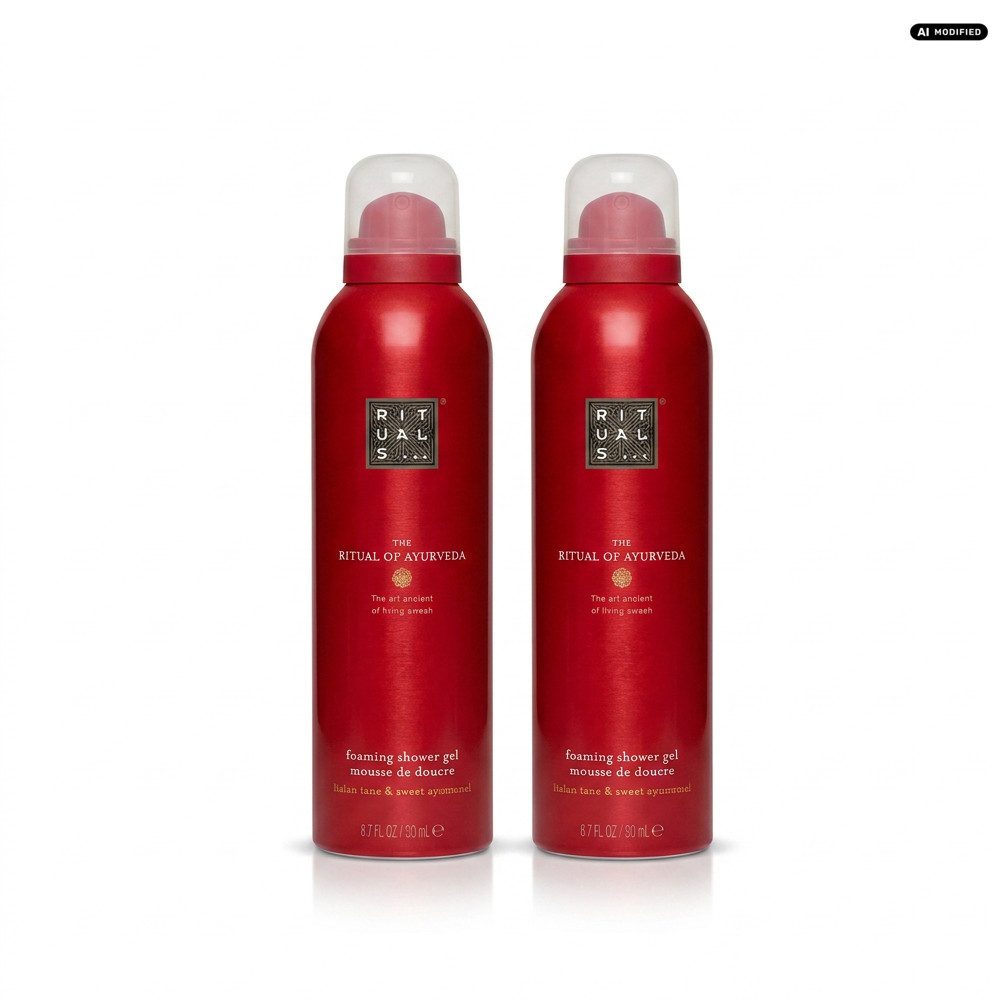 Rituals Duschgel Rituals Duschschaum The Ritual Of Ayurveda 2er Set, 1-tlg., Praktisches 2er Set für entspannende Pflegemomente