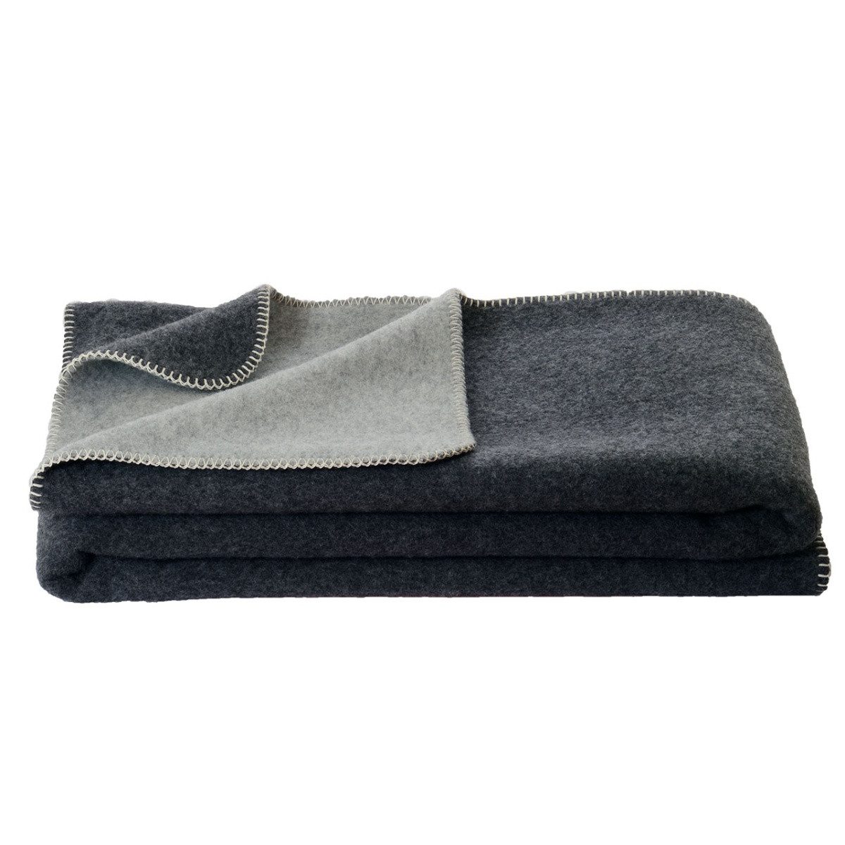 Wohndecke Ökolana, Steinbeck GmbH, Wolldecke aus günstig online kaufen