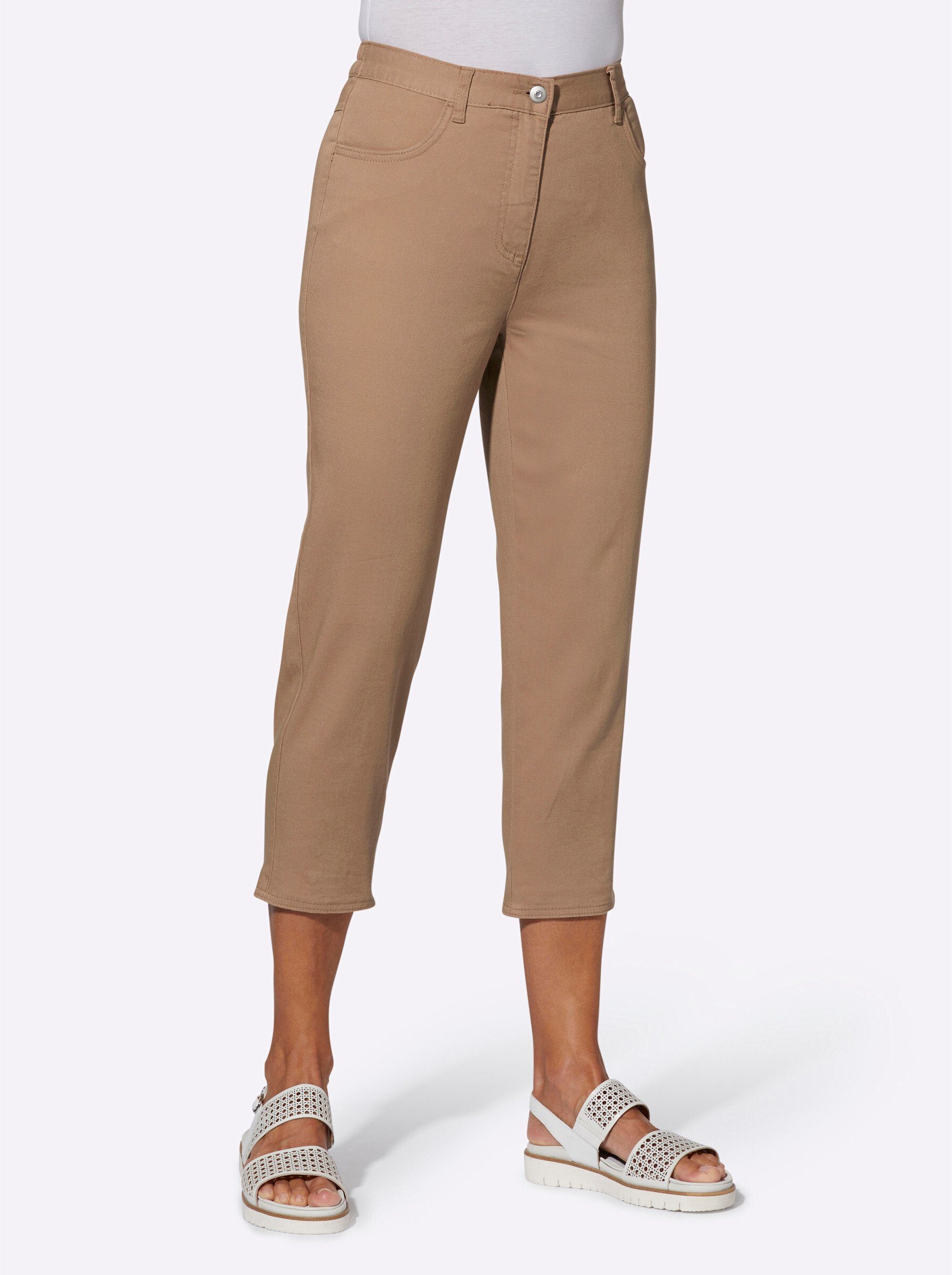 Witt Jeansshorts 7/8-Hose komfortabel