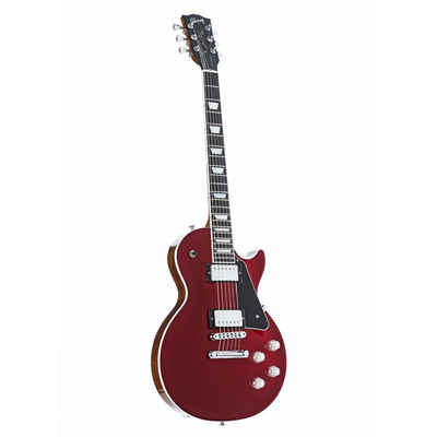 Gibson E-Gitarre, Les Paul Modern Sparkling Burgundy Top
