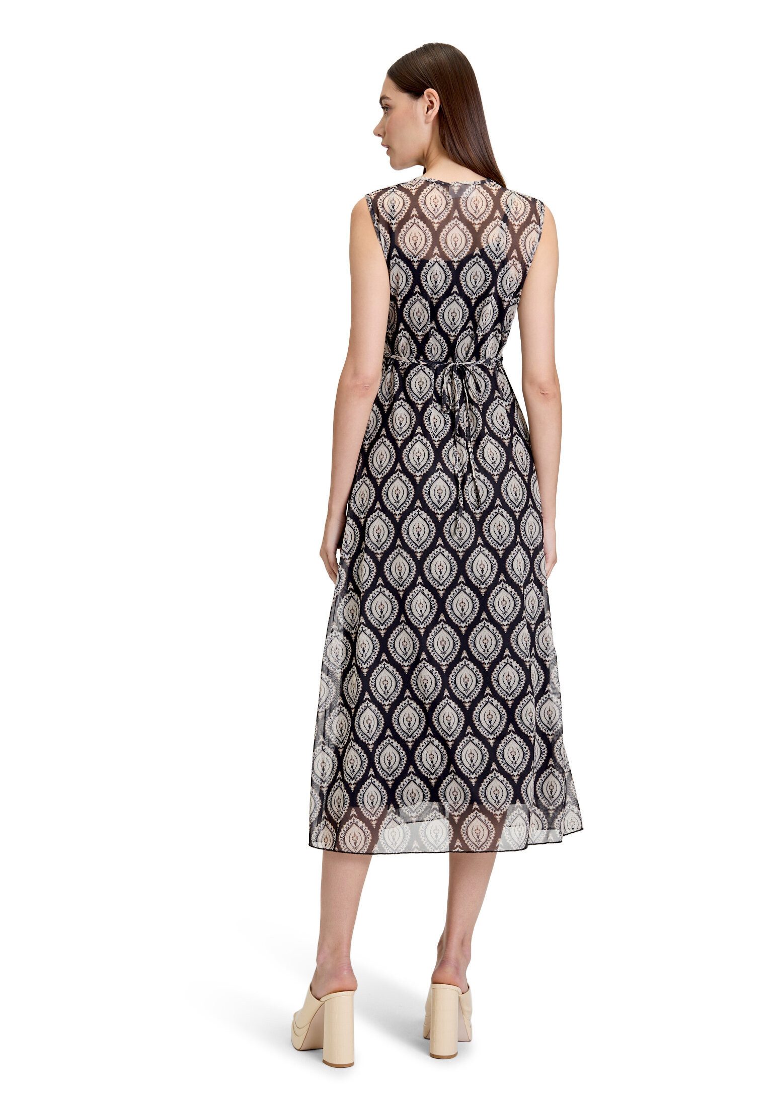 Cartoon Midikleid Damen ohne Arm