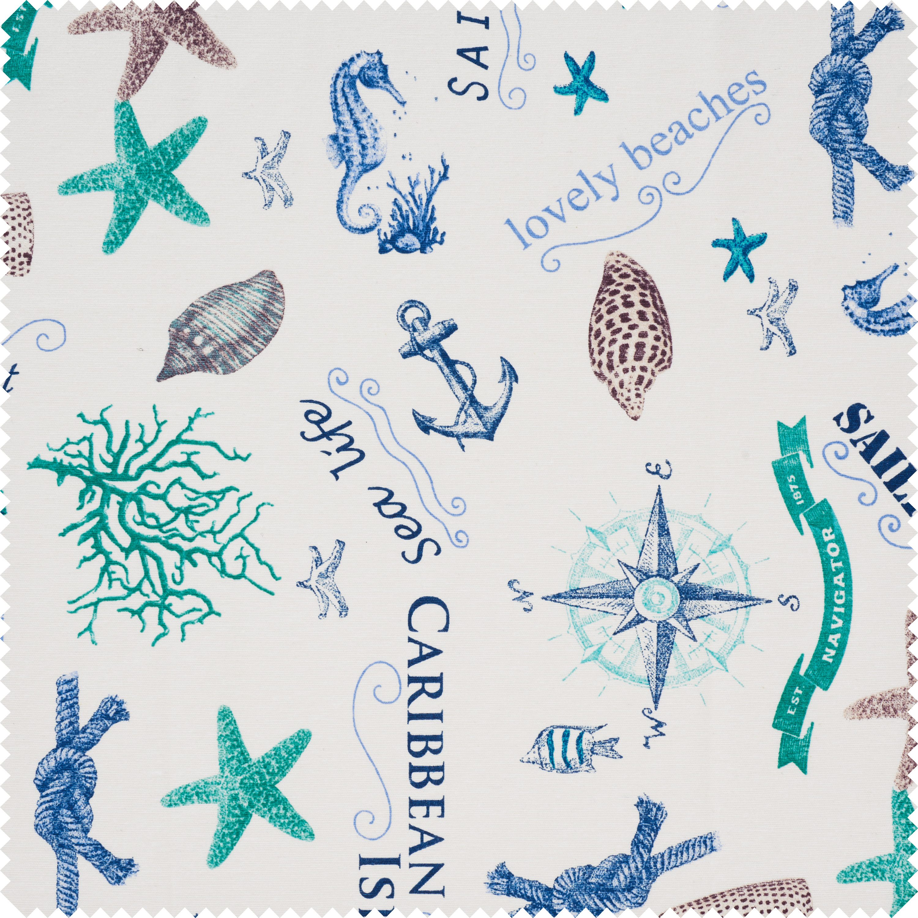 VBS Stoff Sealife, 140cm breit, Meterware