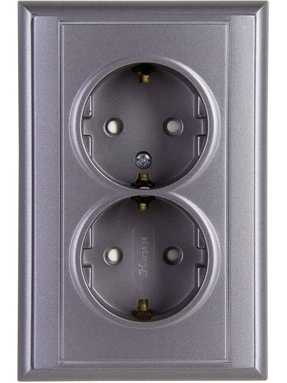 Kopp Gips-Kalk-Putz Kopp Schutzkontakt-Steckdose 2-fach MALTA