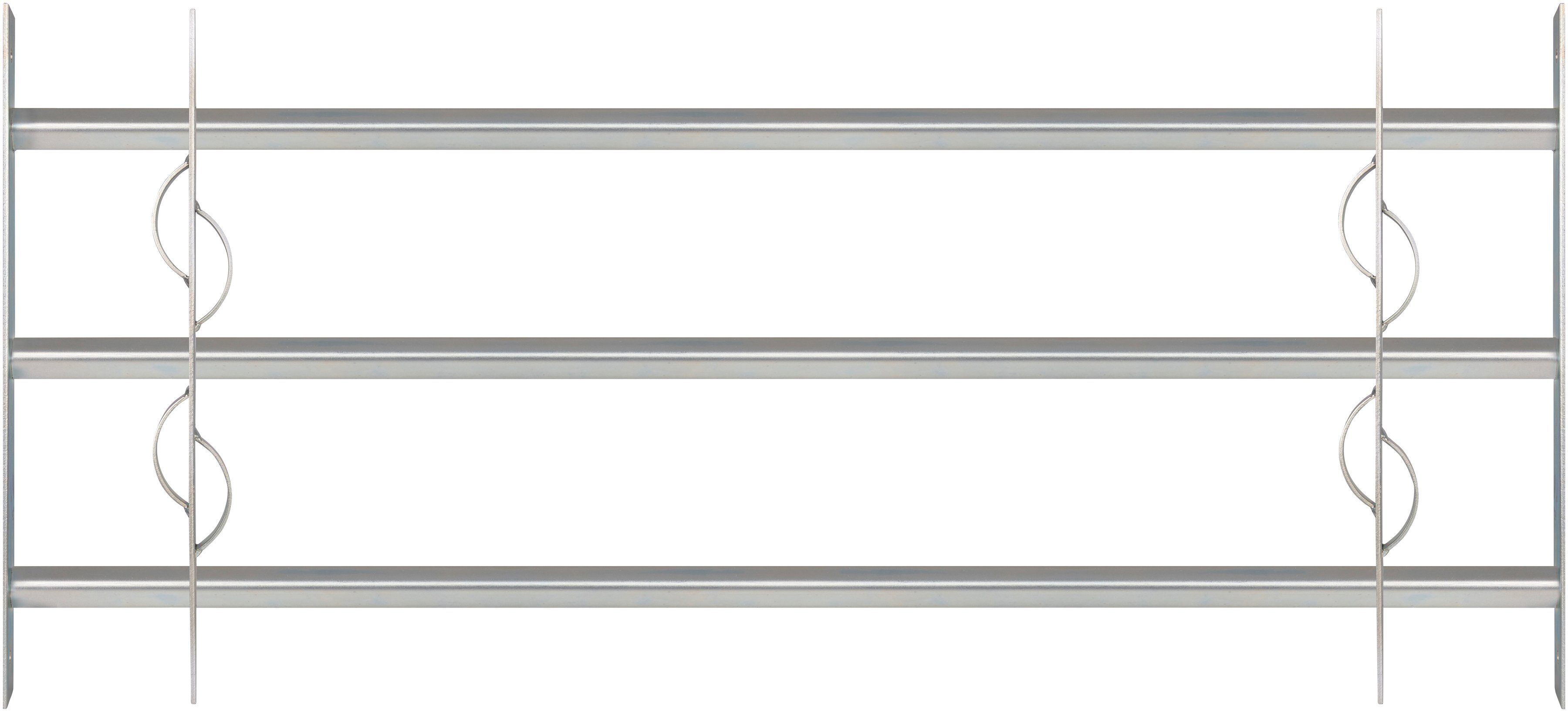 Alberts Fensterschutzgitter Secorino Style, Breite ausziehbar 100-150 cm, versch. Höhen