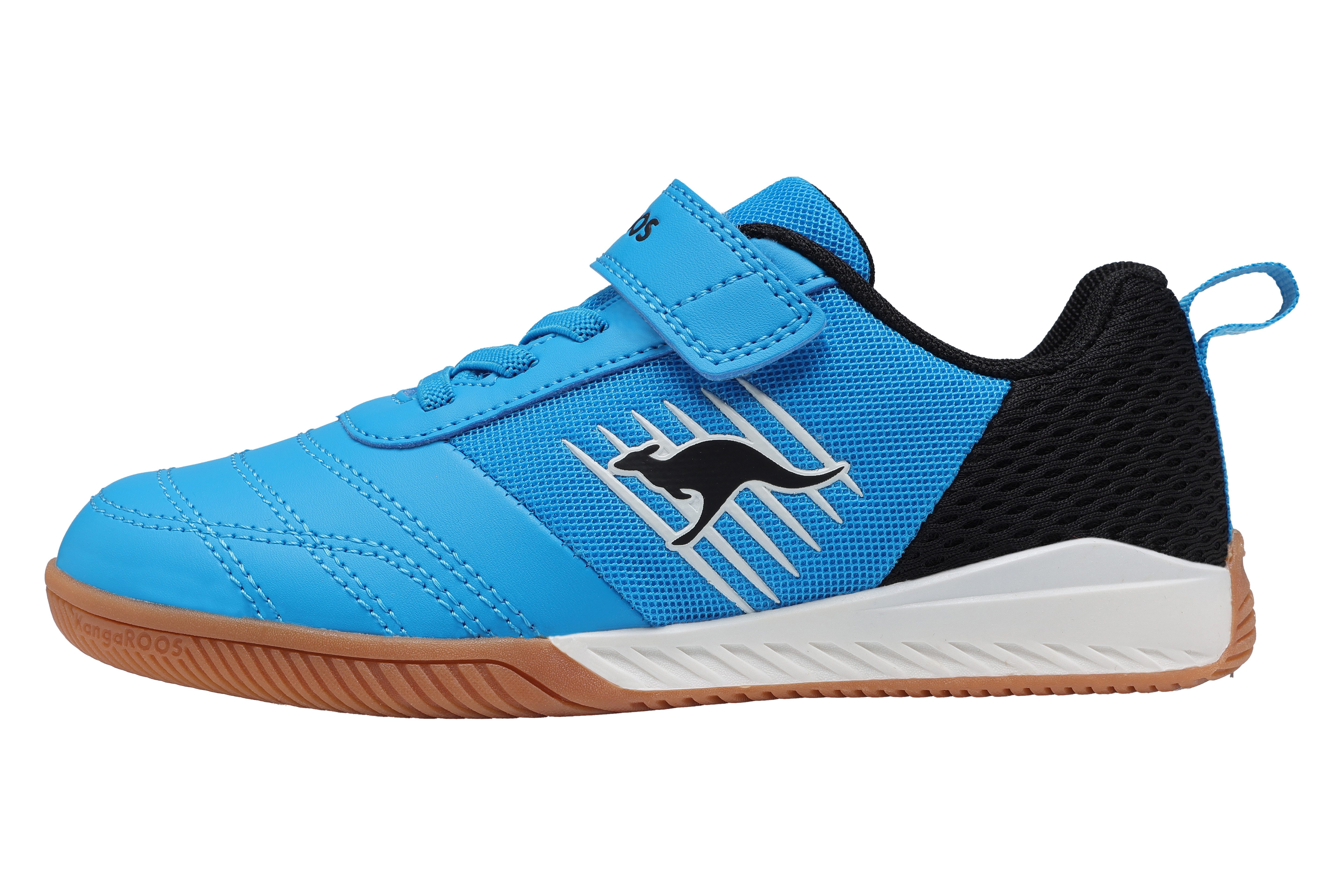 KangaROOS K5-SUPER COURT EV Hallenschuh Indoor Sportschuhe für Kinder und Jugendliche, mit Klettverschluss