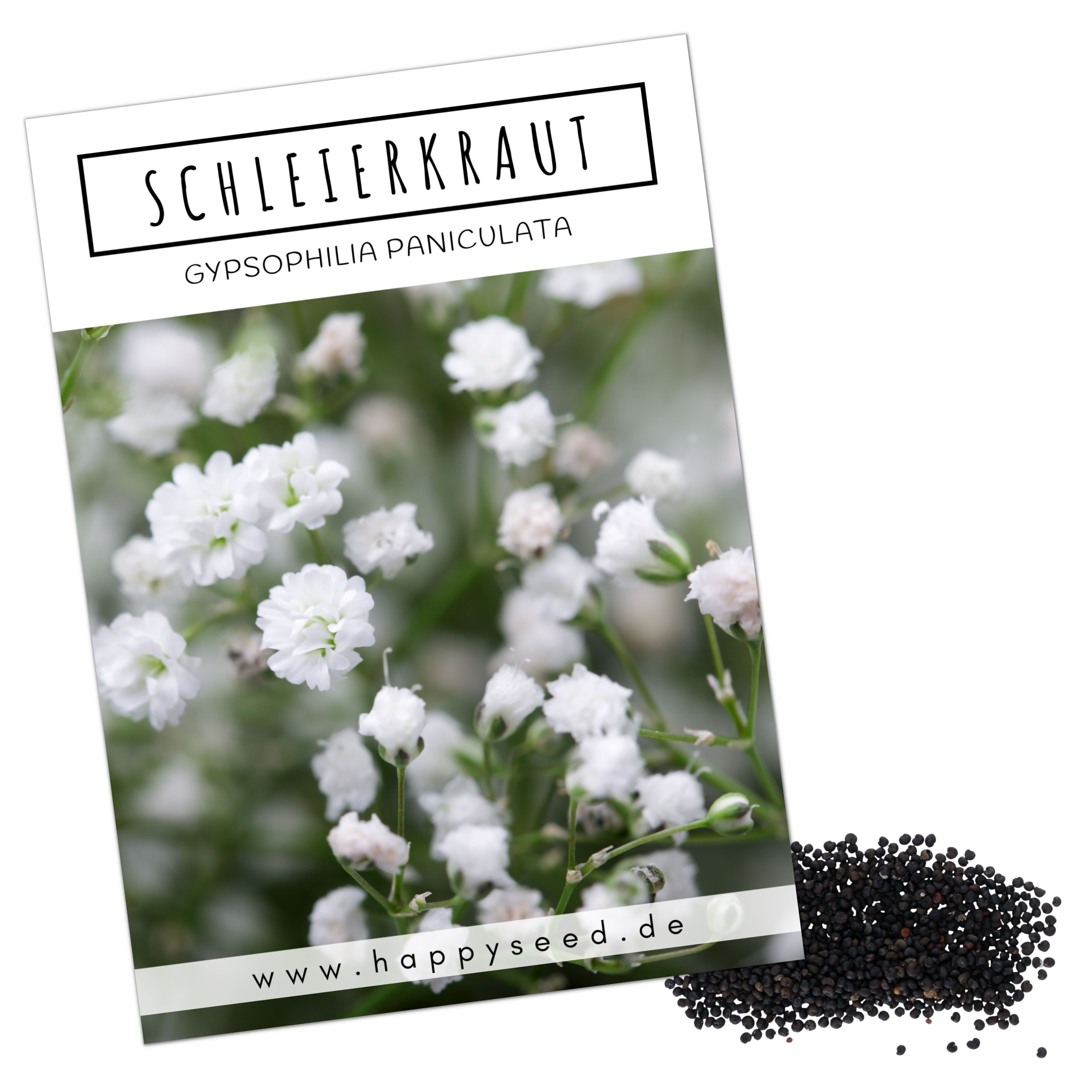 HappySeed Blumensamen Schleierkraut Samen - Gypsophilia paniculata, Blumen günstig online kaufen