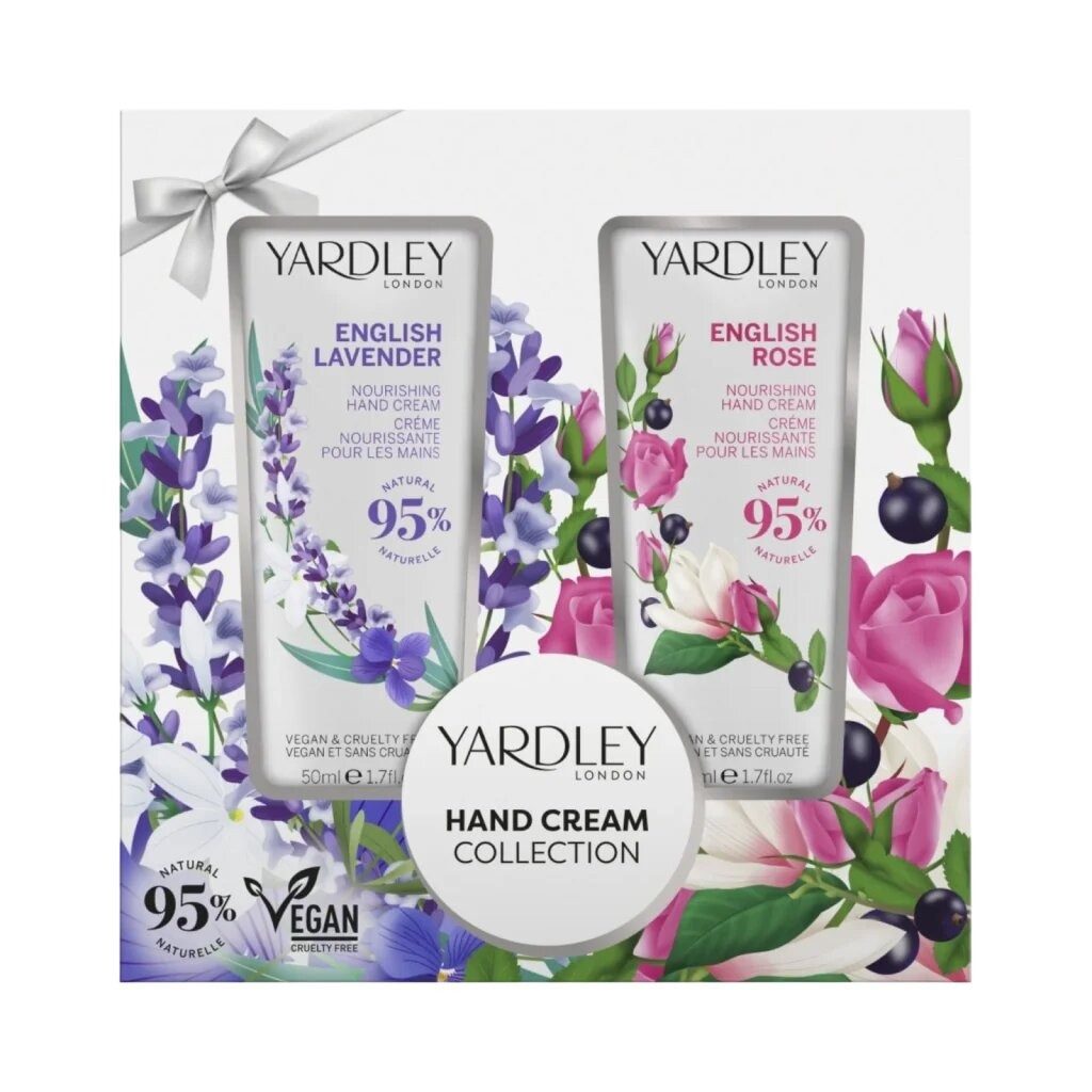 Yardley Handpflege-Set Set Yardley: English Rose, Handcreme, 50 ml