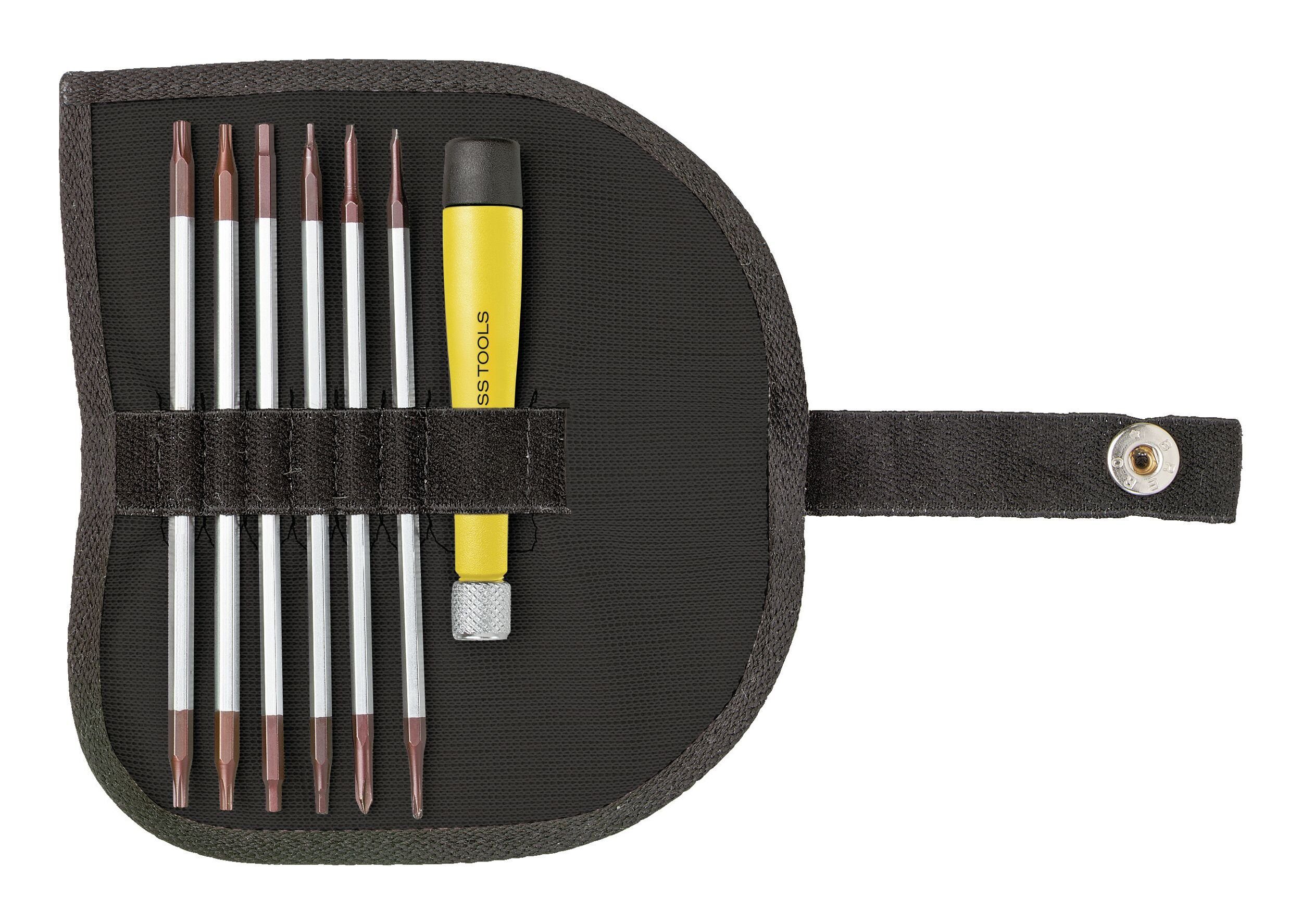 PB Swisstools Schraubendreher, (7 St), ElektronikSatz ESD mit Wechselklingen
