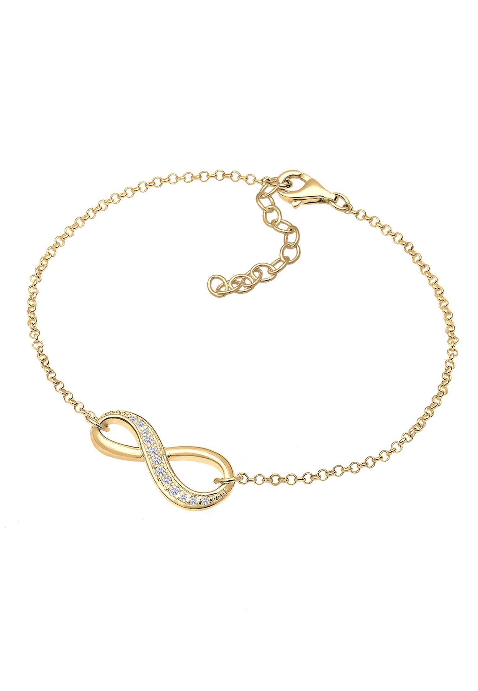 Elli Armband Infinity/Unendlichkeit mit Zirkonia 925 günstig online kaufen