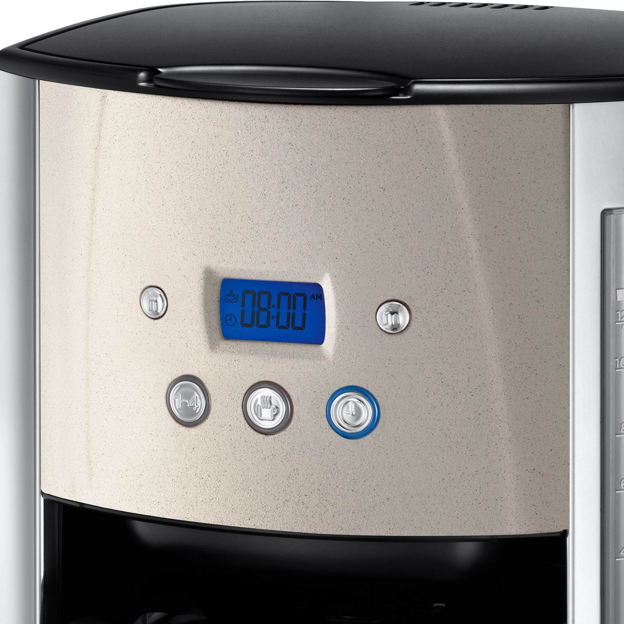 RUSSELL HOBBS Filterkaffeemaschine Luna Stone 26990-56, 1,5l Kaffeekanne, Papierfilter 1x4, mit fingerabdruckresistenter Lackierung