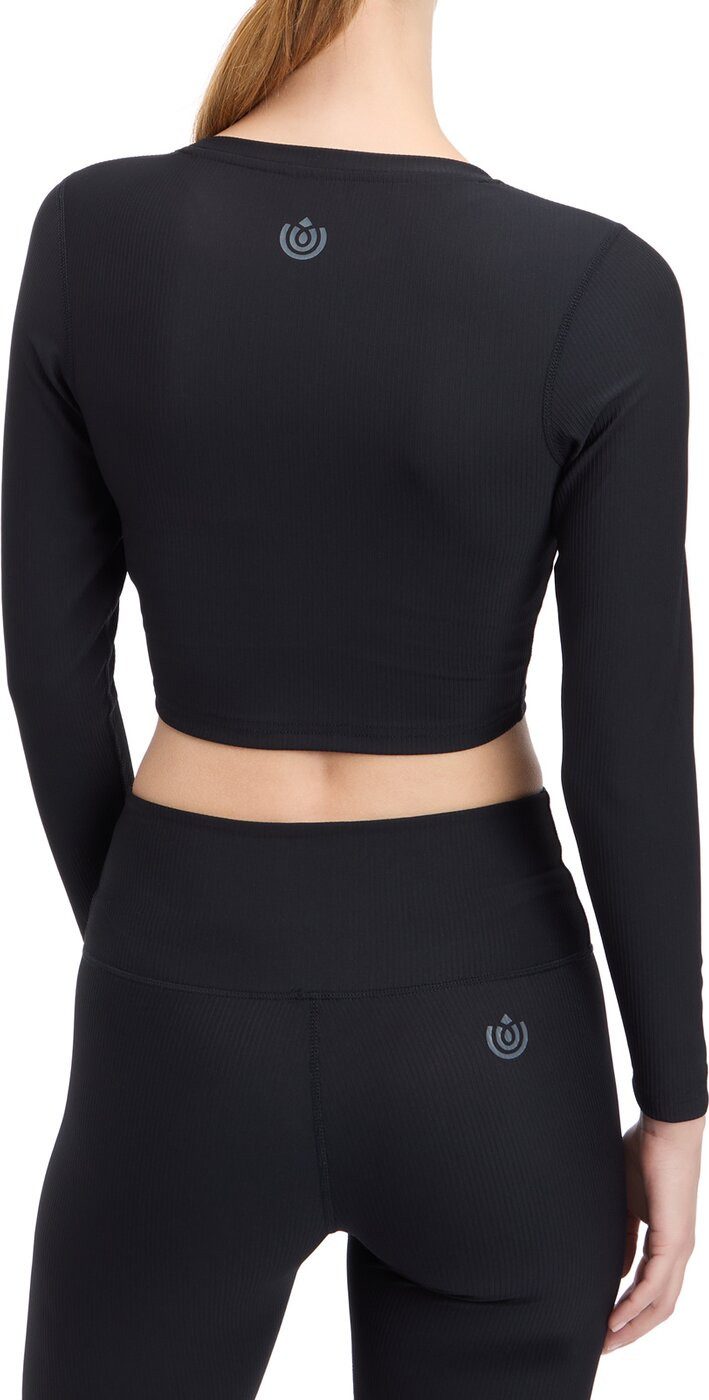 Energetics T-Shirt Da.-T-Shirt Olene LS W BLACK