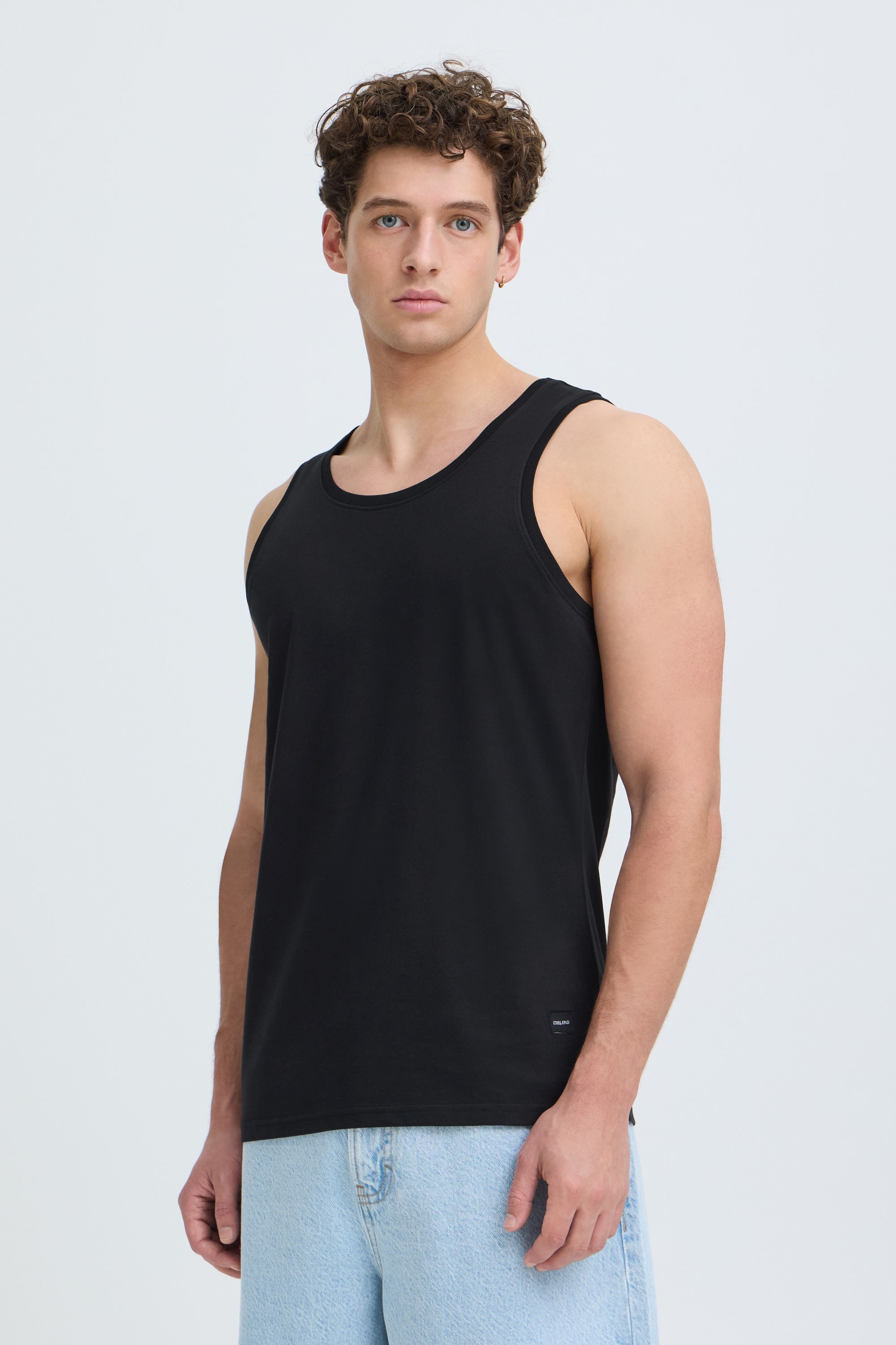 Blend Rundhalsshirt BHKris 5 Pack (5-tlg) Klassisches Tanktop im 5er-Pack