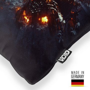 Kissenbezug, VOID (1 Stück), Sofa-Kissen Totenkopf Explosion Kissenbezug Totenkopf Schädel Halloween Knochen Tot Gothic