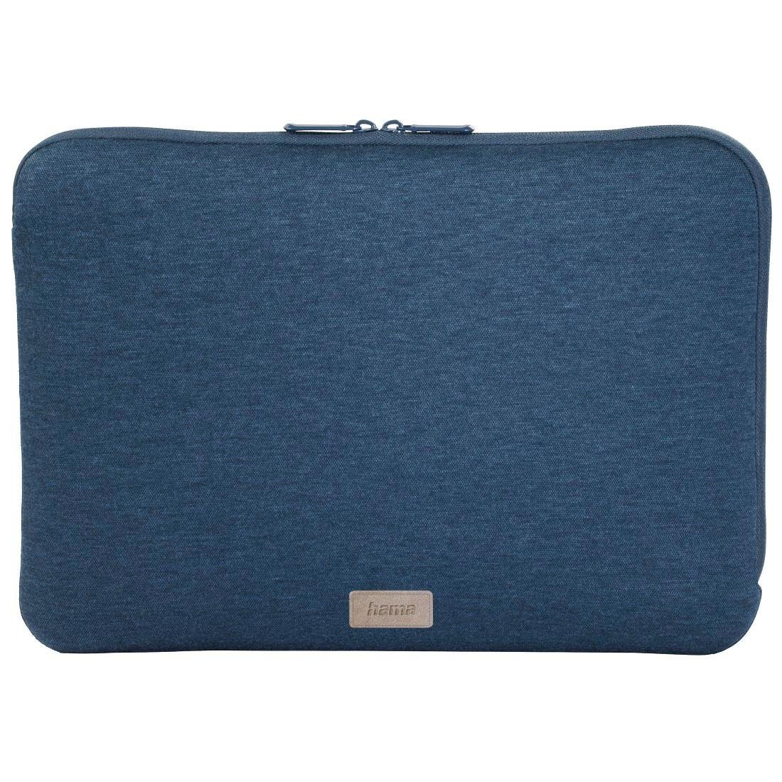 Hama Laptoptasche Laptop-Sleeve "Jersey", bis Blau, cm 36 Notebooktasche (14,1)