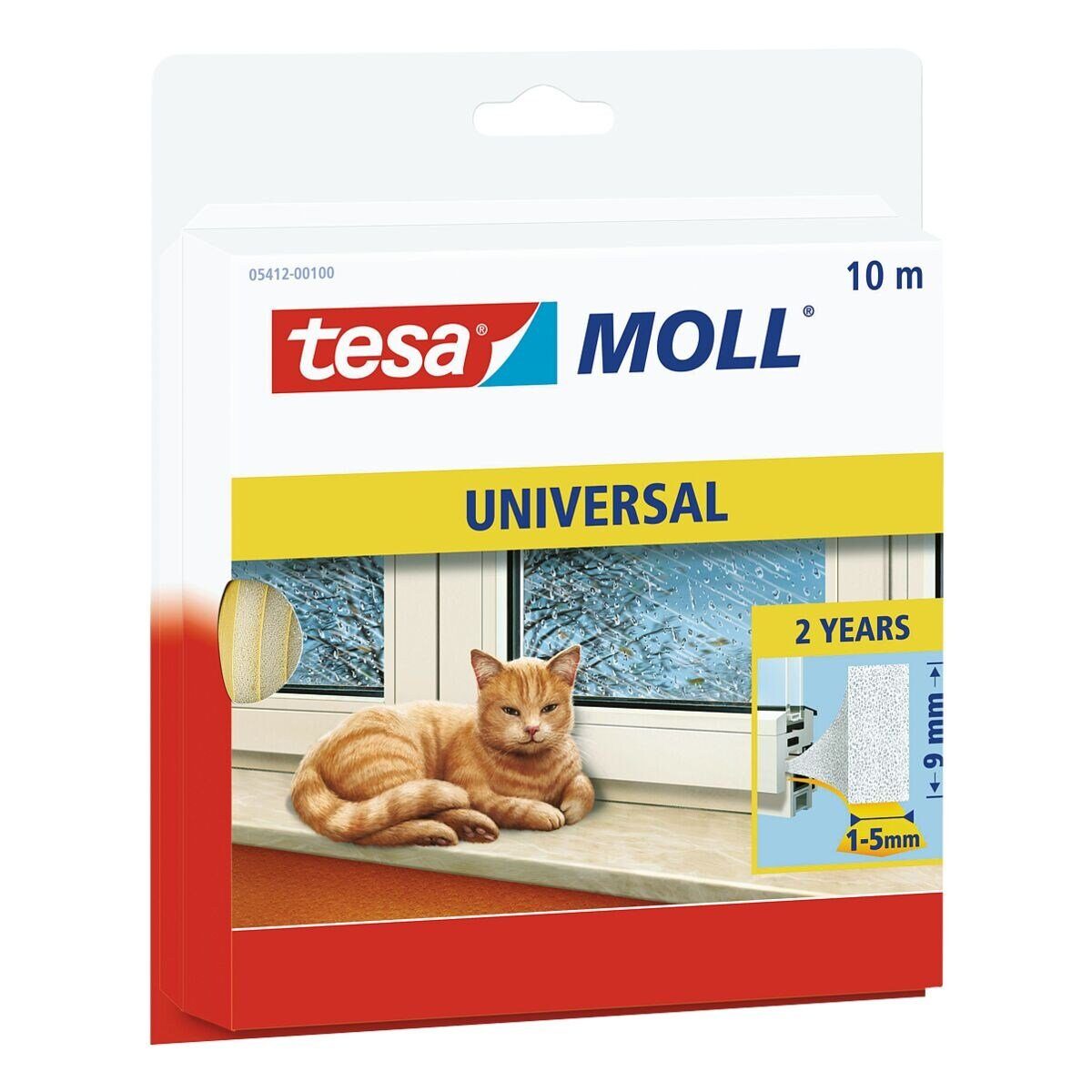 tesa Dichtband tesamoll® Universal 9 mm / 10 m, für Spaltentiefe 1-5 mm günstig online kaufen