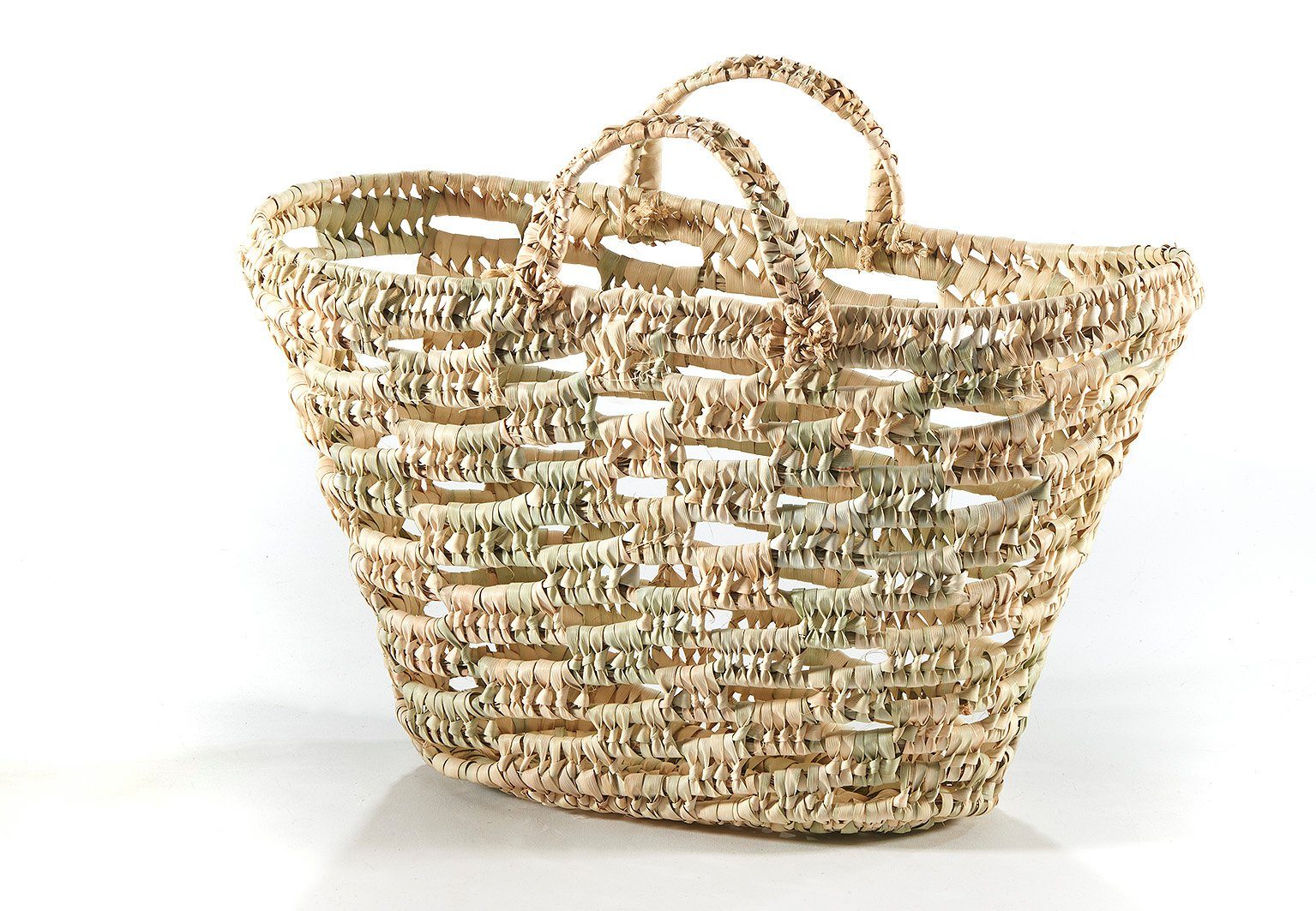 Kobolo Shopper Tasche aus Palmblatt mit günstig online kaufen