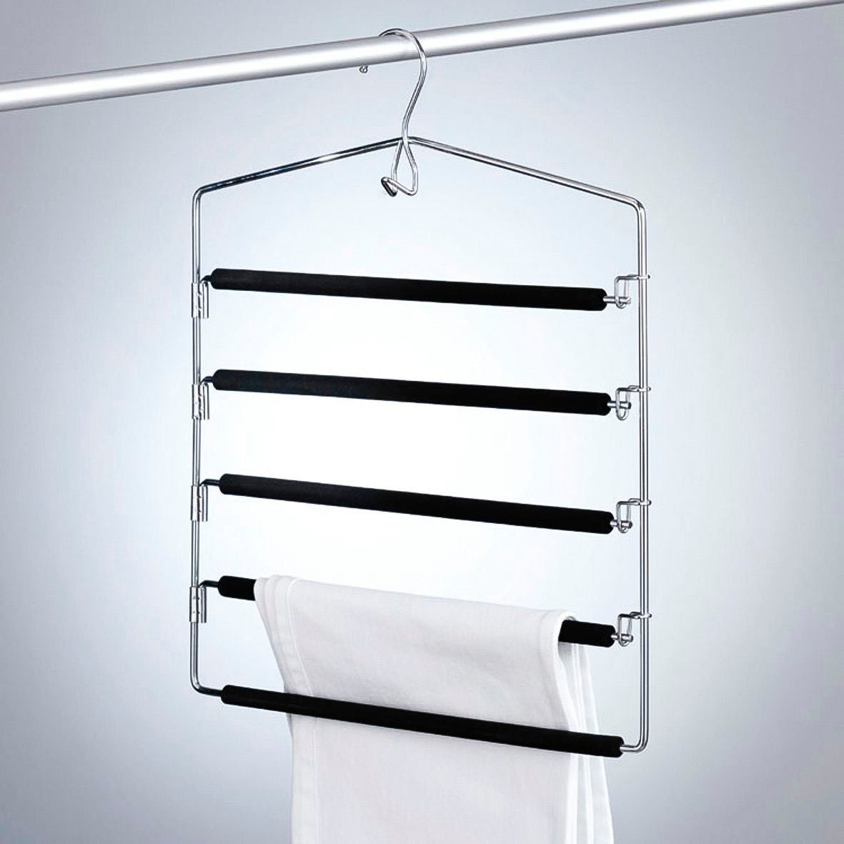 Zeller Present Kleiderbügel, (1-tlg), mit zusätzlichem Haken für Gürtel günstig online kaufen