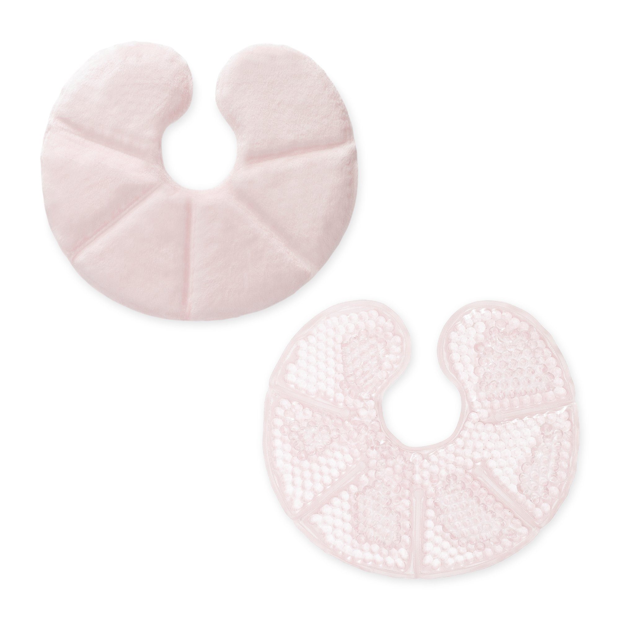 Thermotherapiegerät Thermo Pads Brustkissen 2 Stk., Gel Perlen Kühl- und Wärmekissen, pink