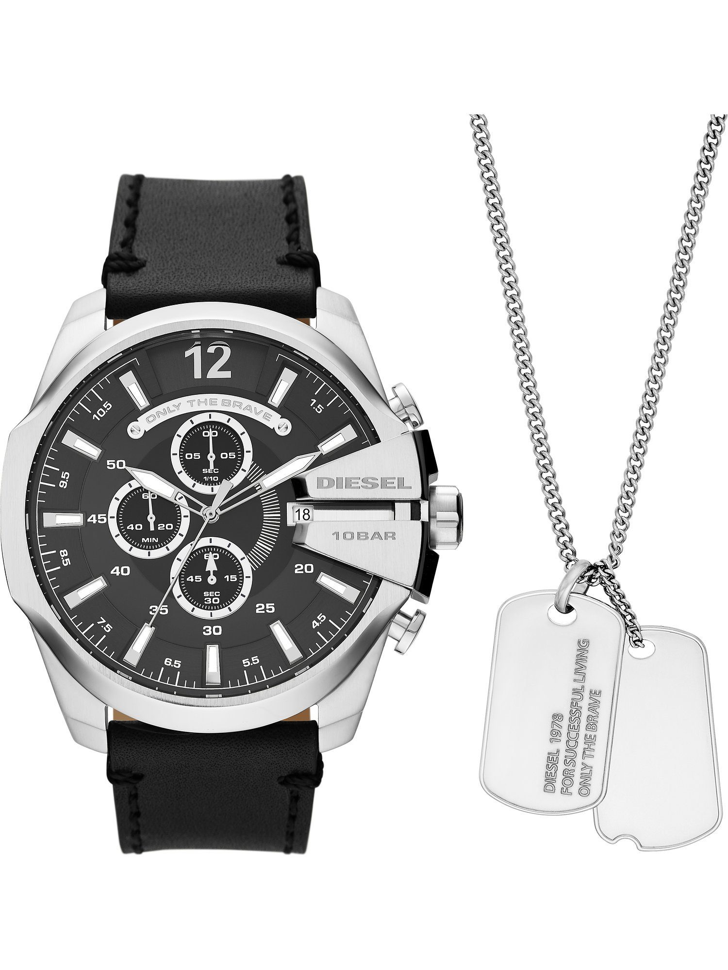 Quarzuhr Diesel Herren-Uhren-Sets Analog Quarz