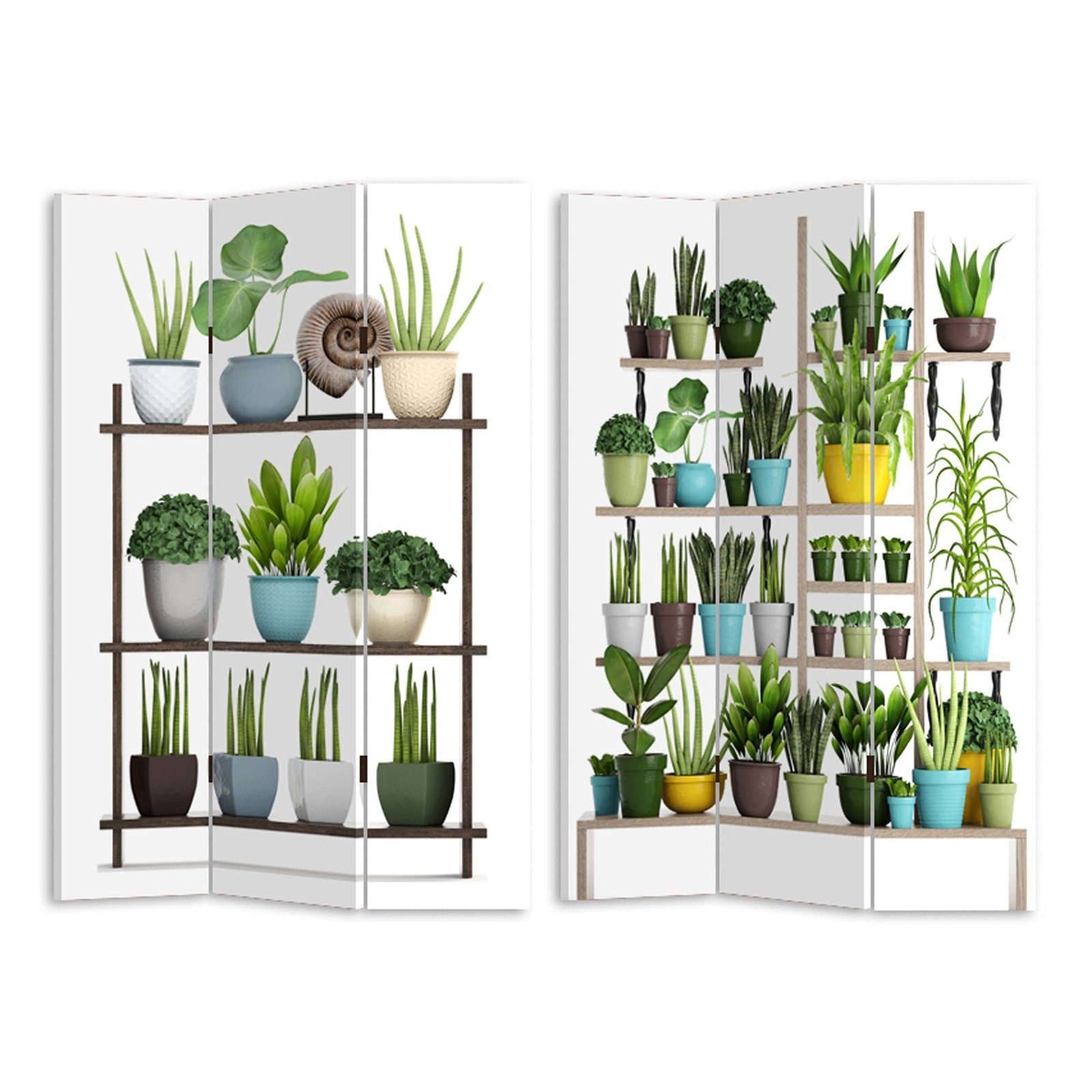 HTI-Line Paravent Paravent Gummibaum (Stück, 1 St., 1 Paravent), Raumteiler günstig online kaufen