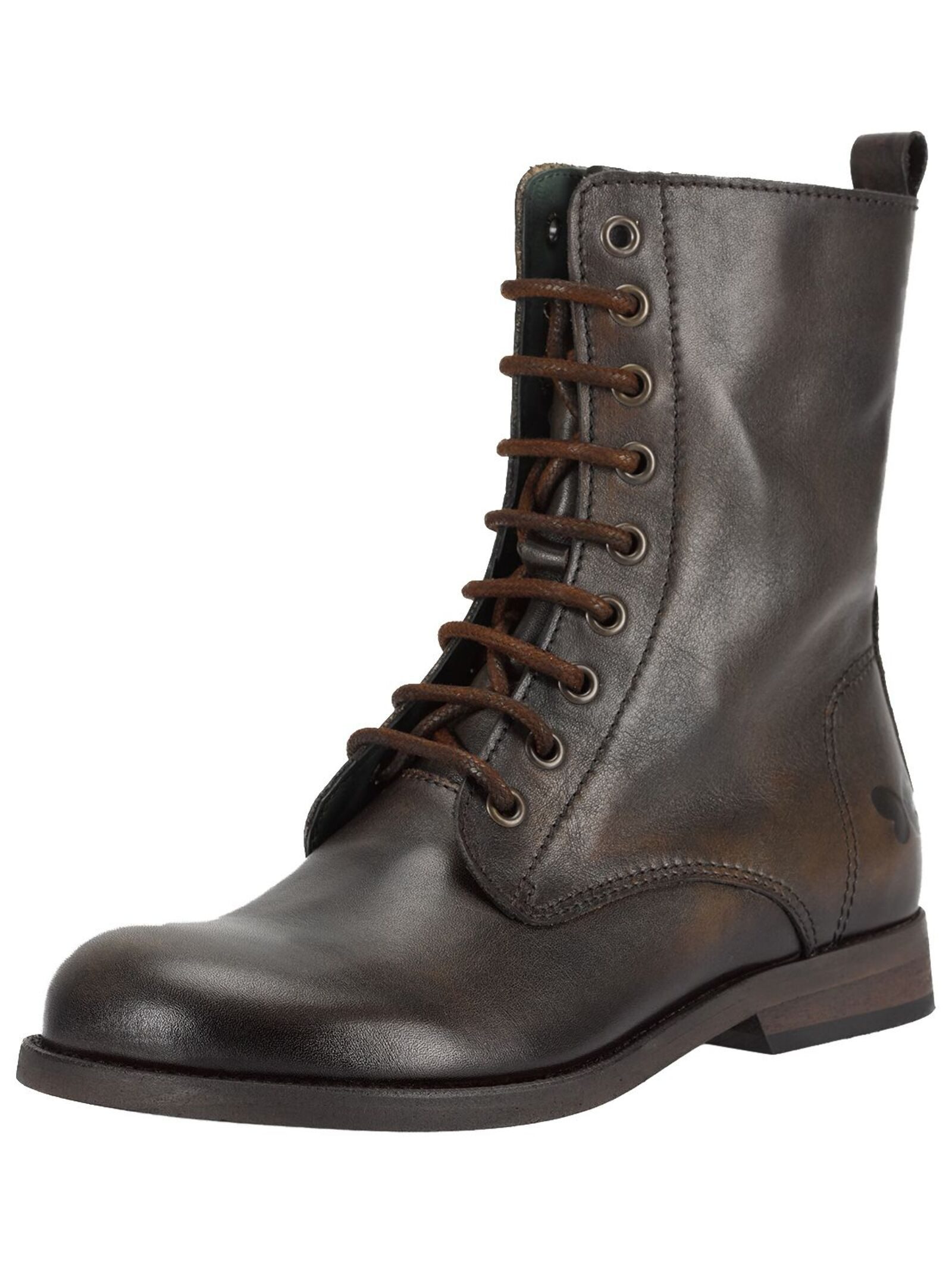 Felmini Stiefelette Leder . Schnürstiefelette