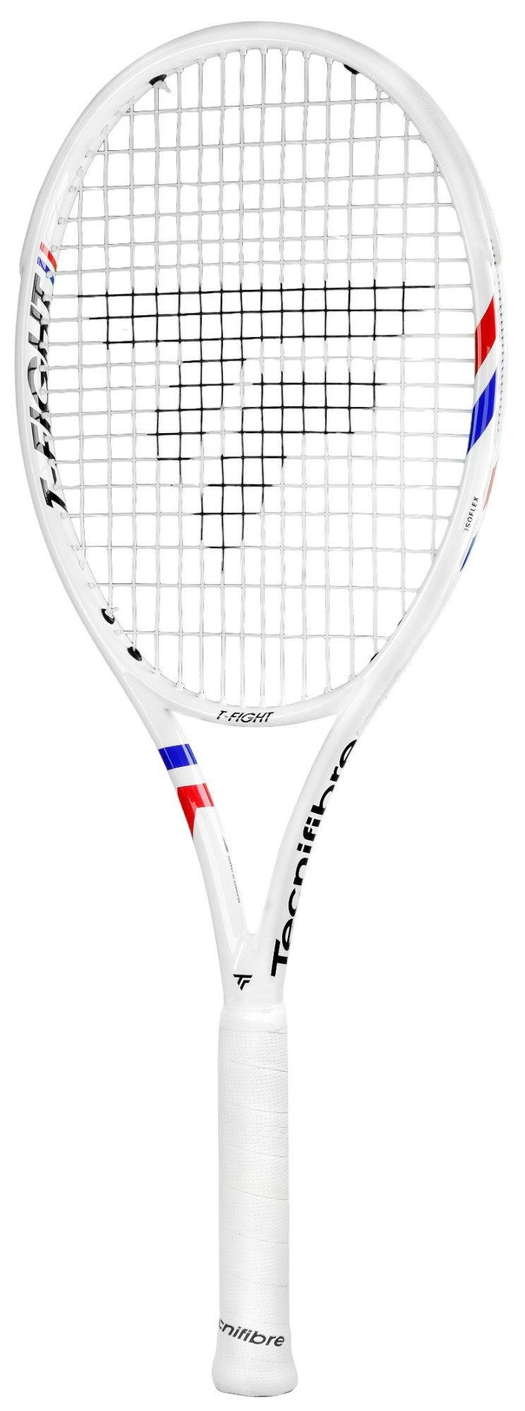 Tecnifibre Tennisschläger T-Fight 285 100in/285g 2025 weiss - besaitet