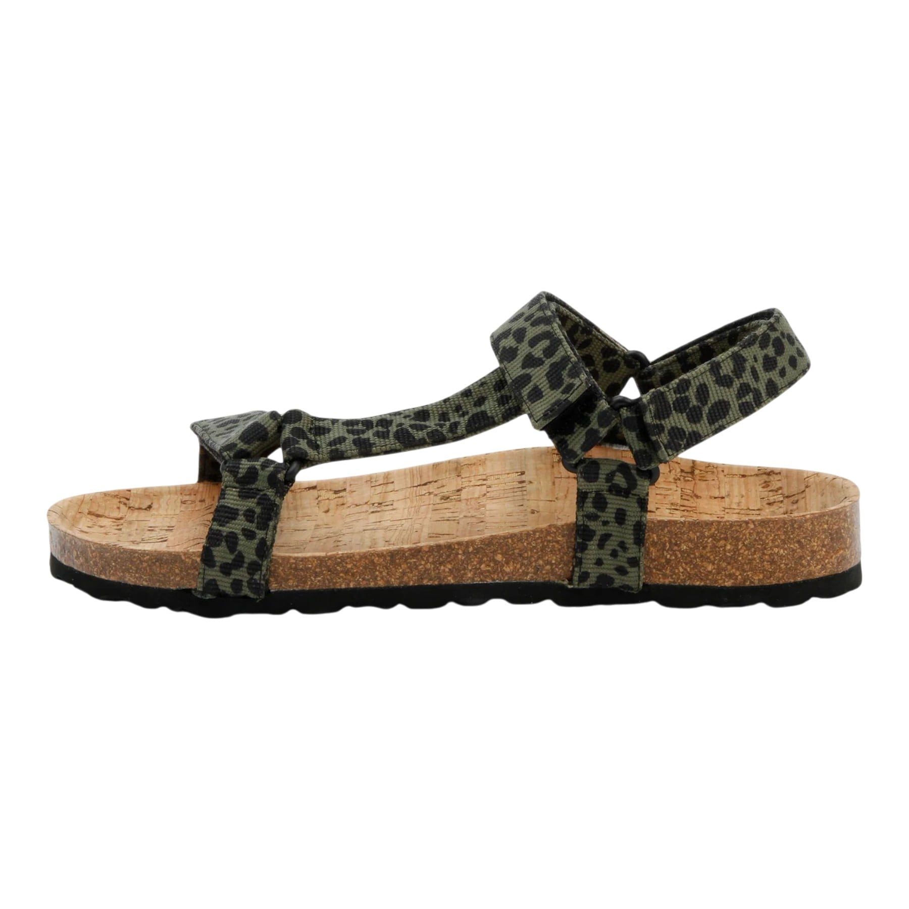Grand Step Shoes Levi Animal olive Damen Sandale