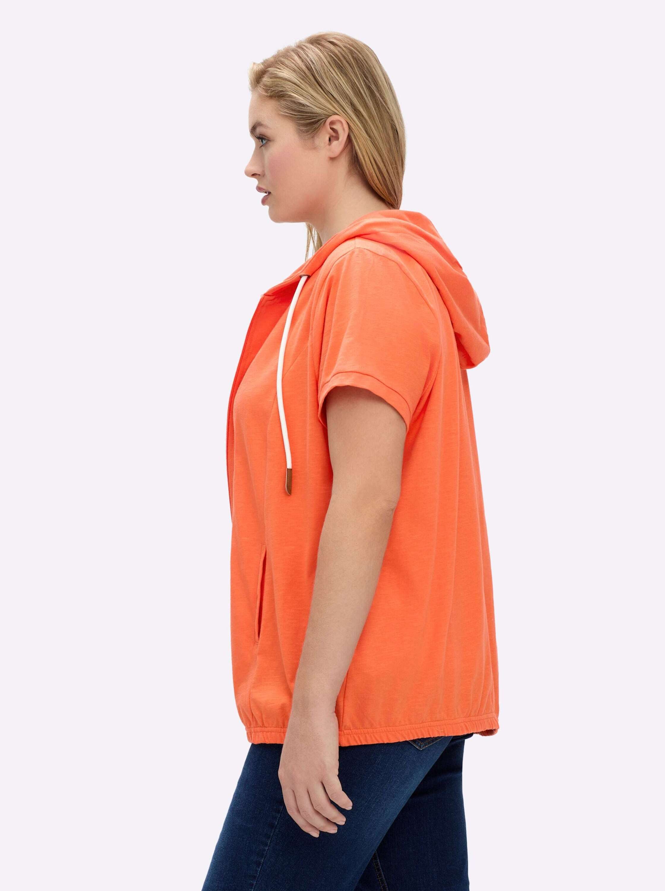 Witt Shirtjacke Sweatjacke Kurzarm