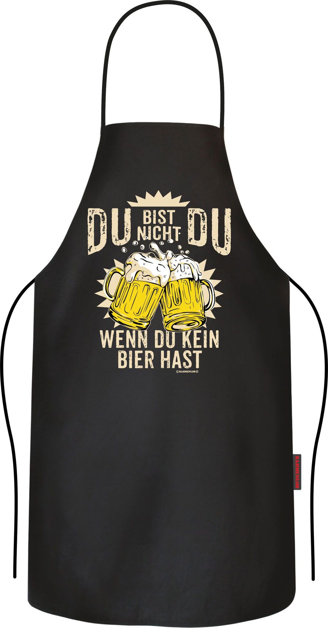 Grillschürze Grillen Du bist nicht du - Schürze Grillschürze