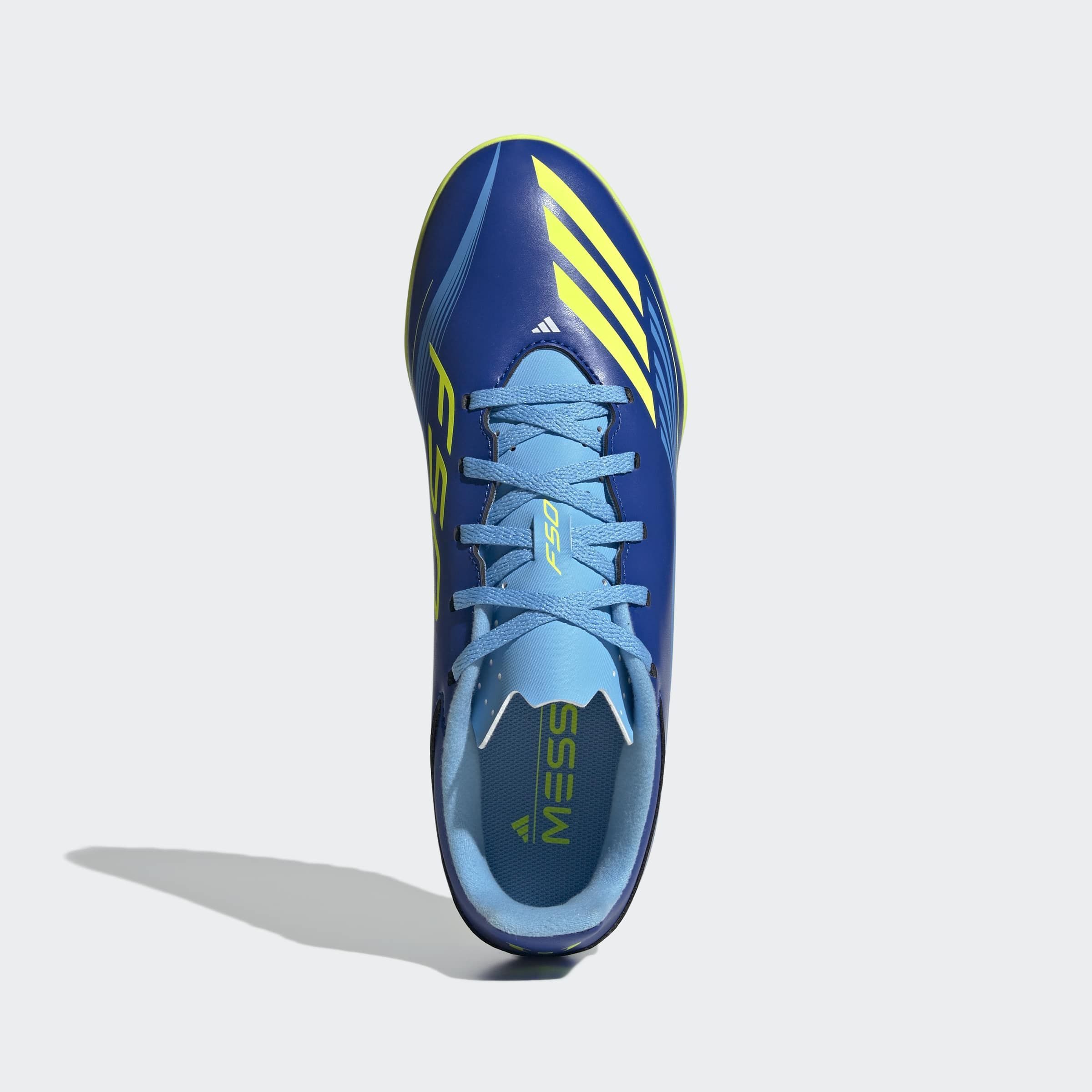 adidas Performance F50 MESSI CLUB KUNSTRASEN Fußballschuh geeignet für harte Untergründe Asche und Kunstrasen