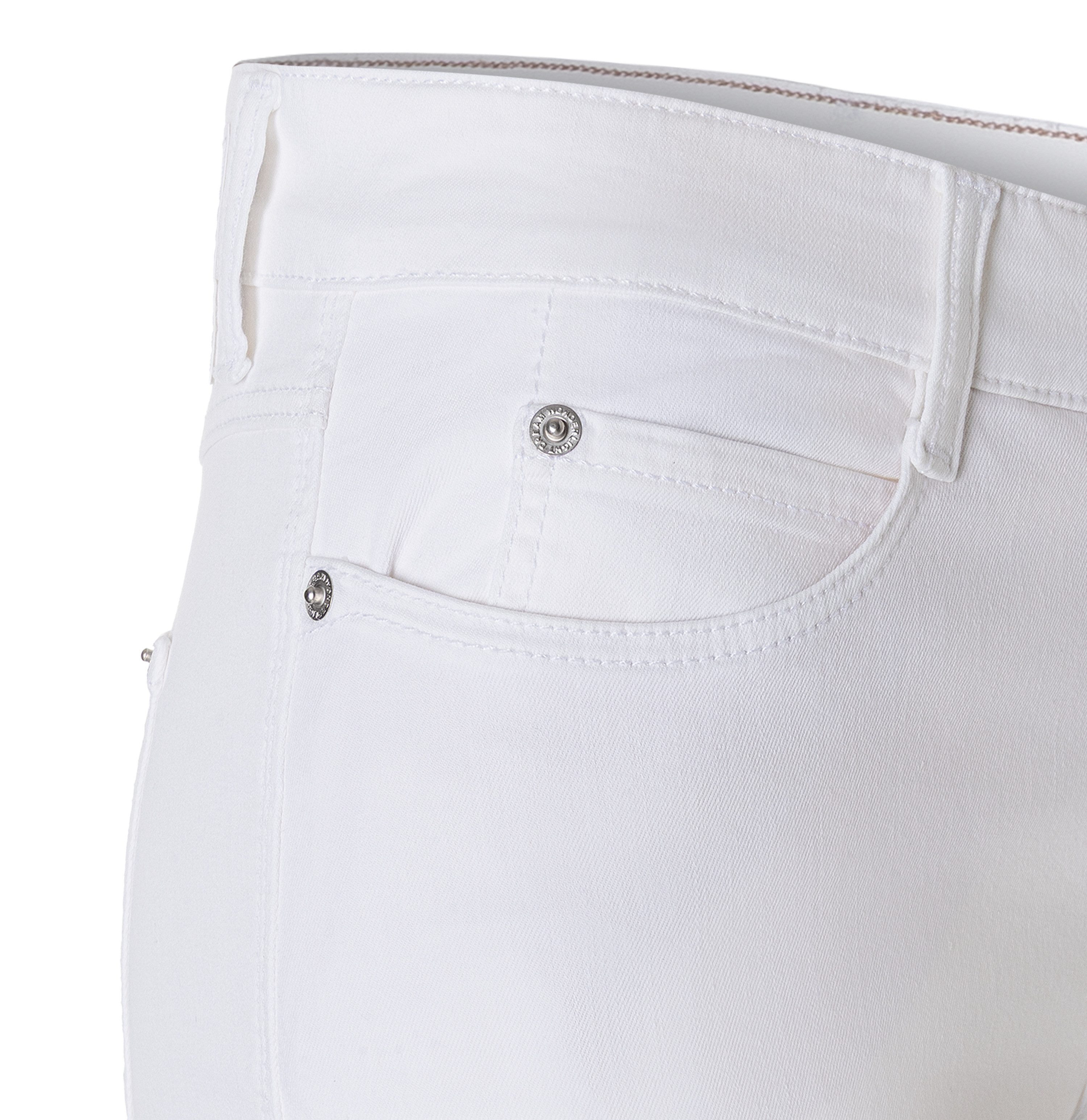 MAC Weite Jeans DREAM WIDE mit Fransen am Saum günstig online kaufen