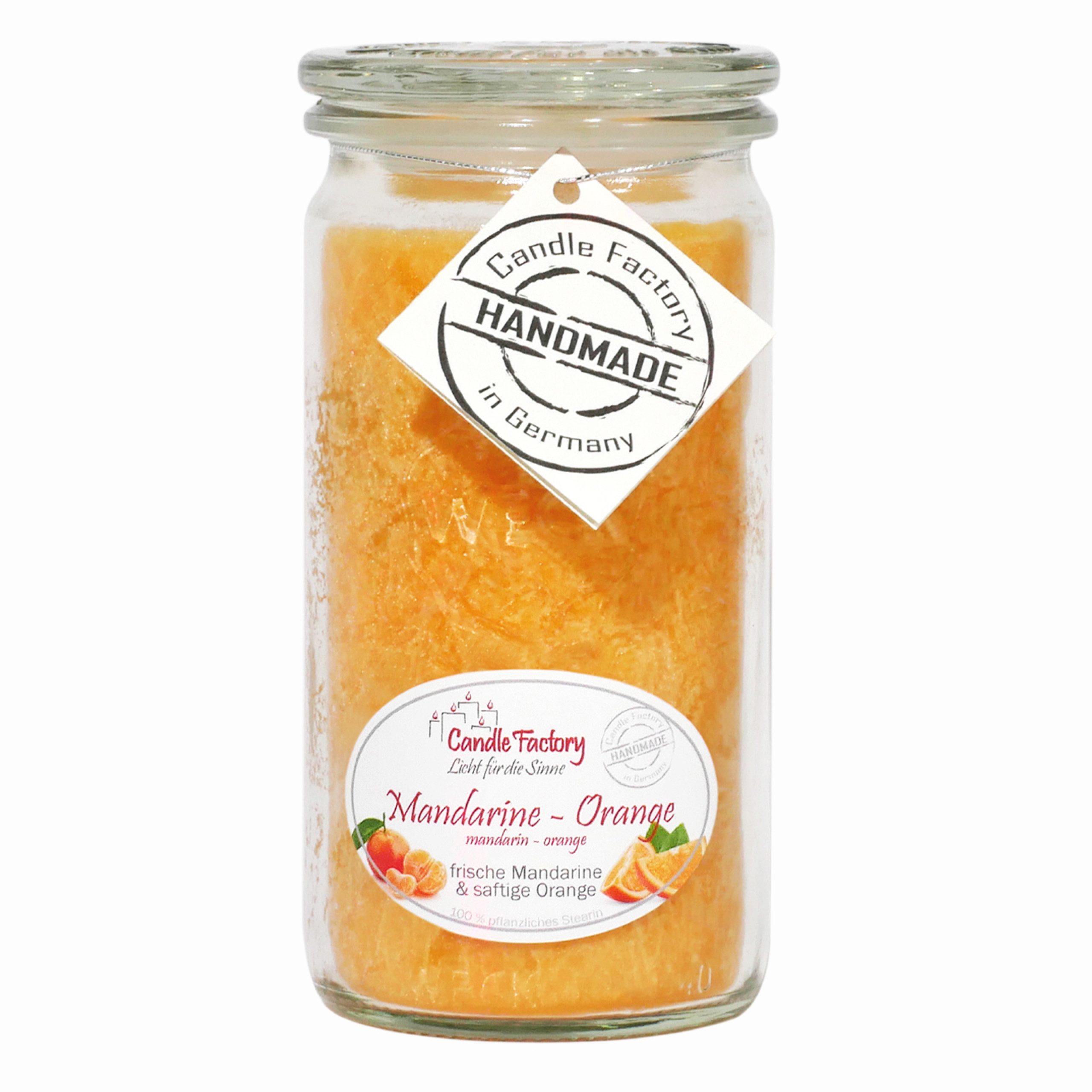 Candle Factory Duftkerze Candle Factory Mini Jumbo Mandarine-Orange Duftker günstig online kaufen