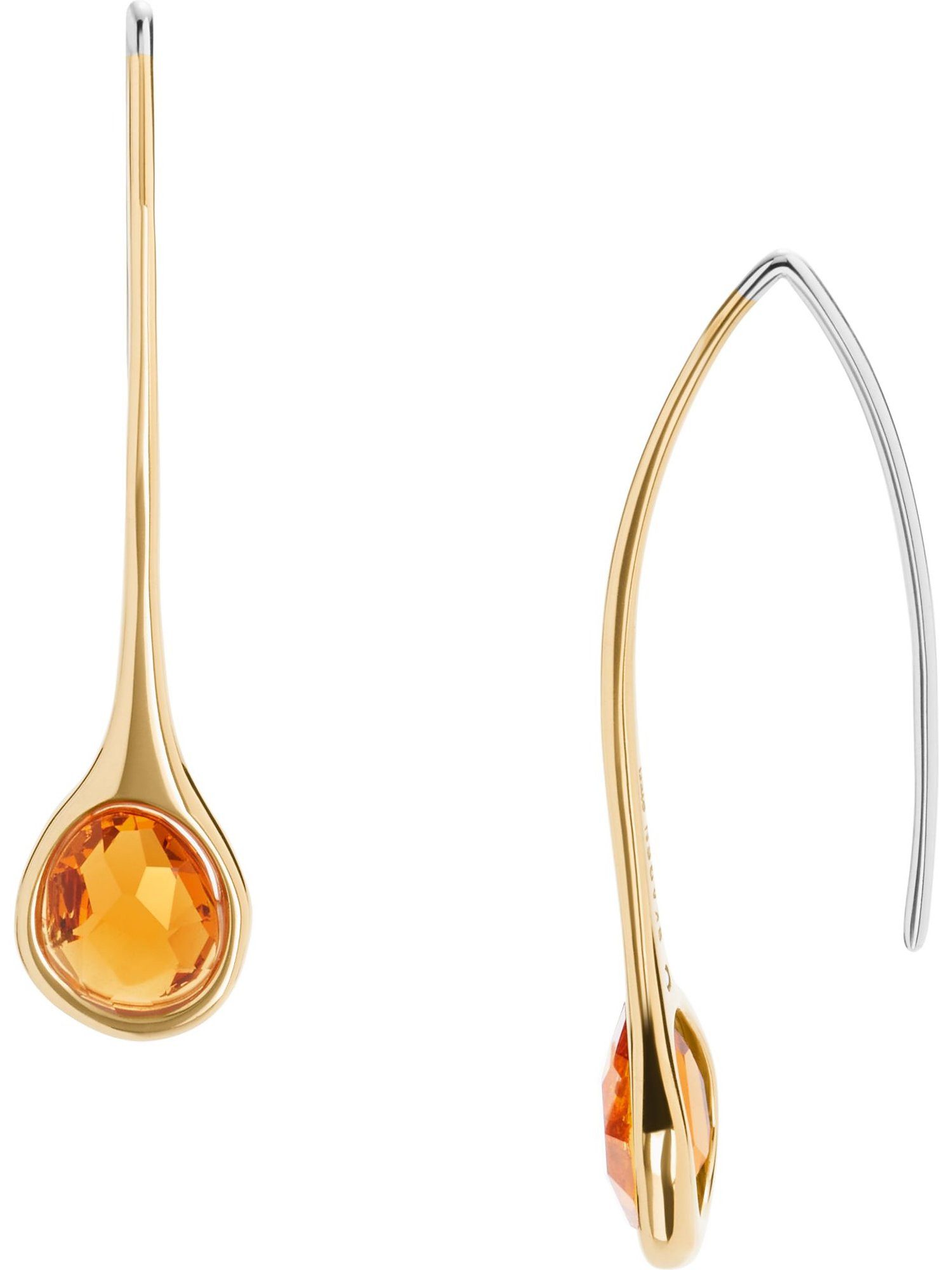 SKAGEN Paar Ohrhänger Skagen Damen-Ohrhänger Edelstahl Glasstein