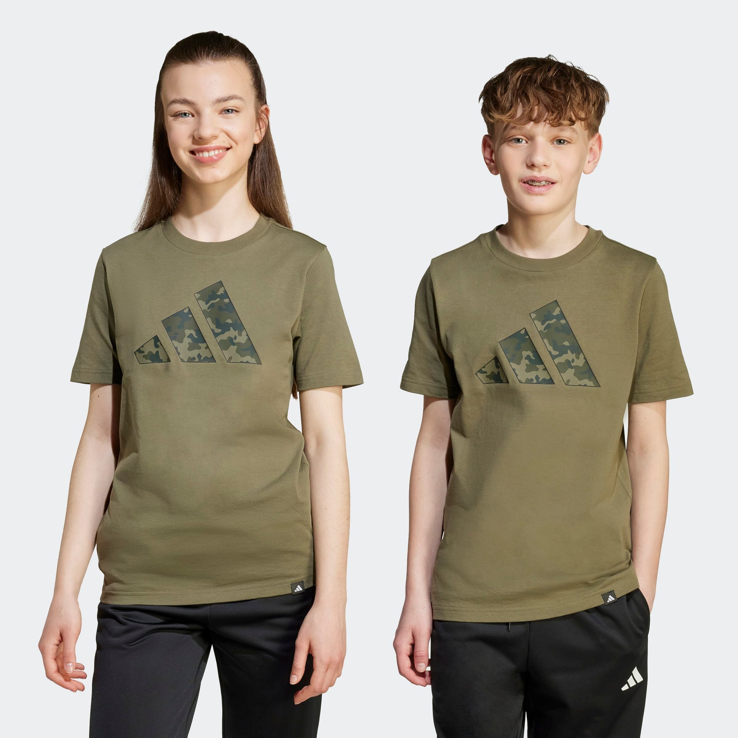 T-Shirt MIT CAMOUFLAGE-GRAFIK FÜR KINDER
