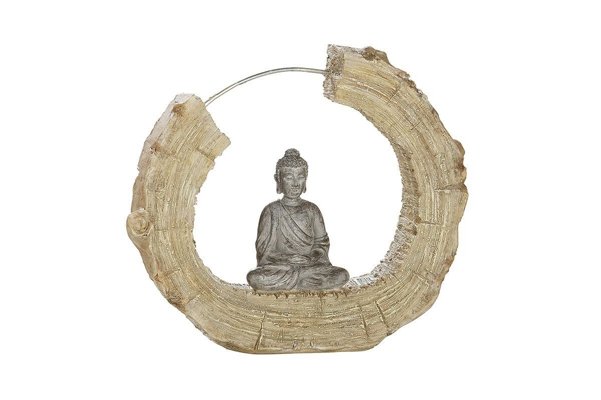 GILDE Dekofigur Indoor - Gilde Buddha 19 cm | Dekofiguren