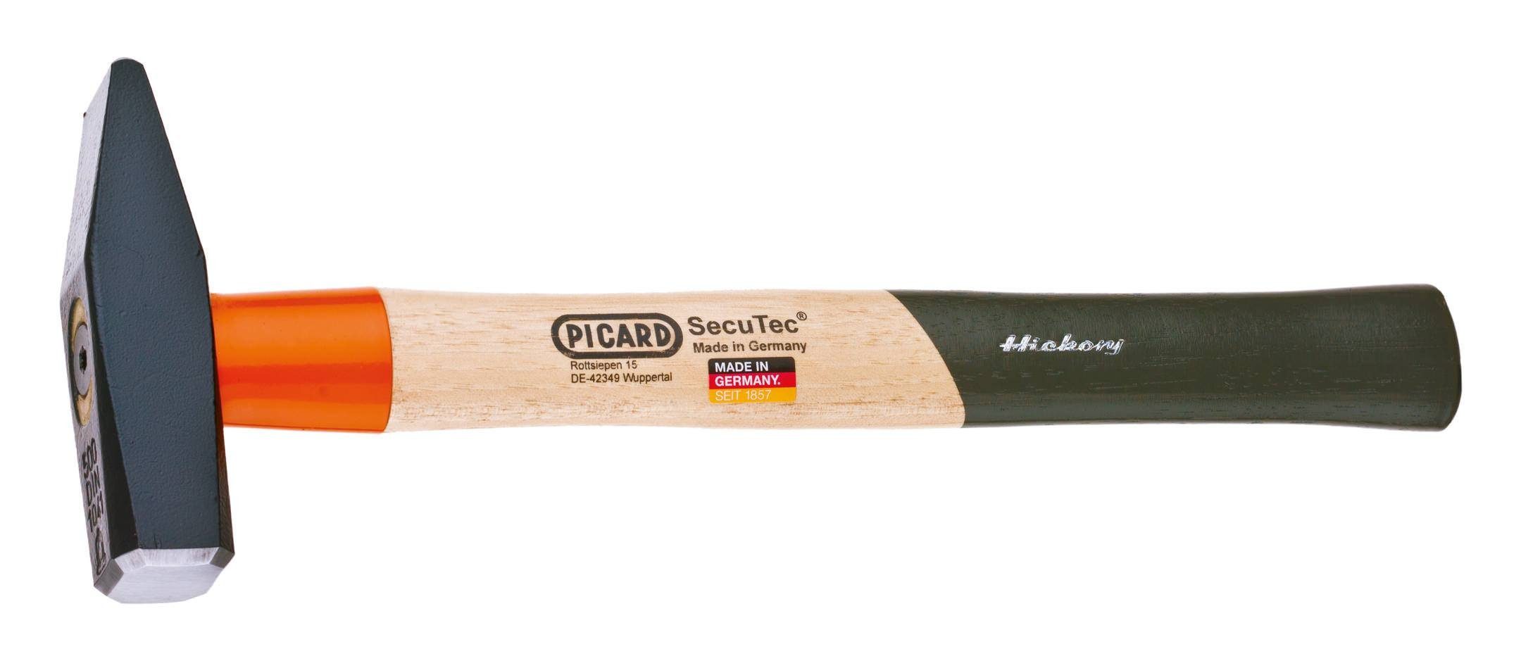 PICARD Hammer Hammer, Schlosserhammer Hickory 1000 g Secutec