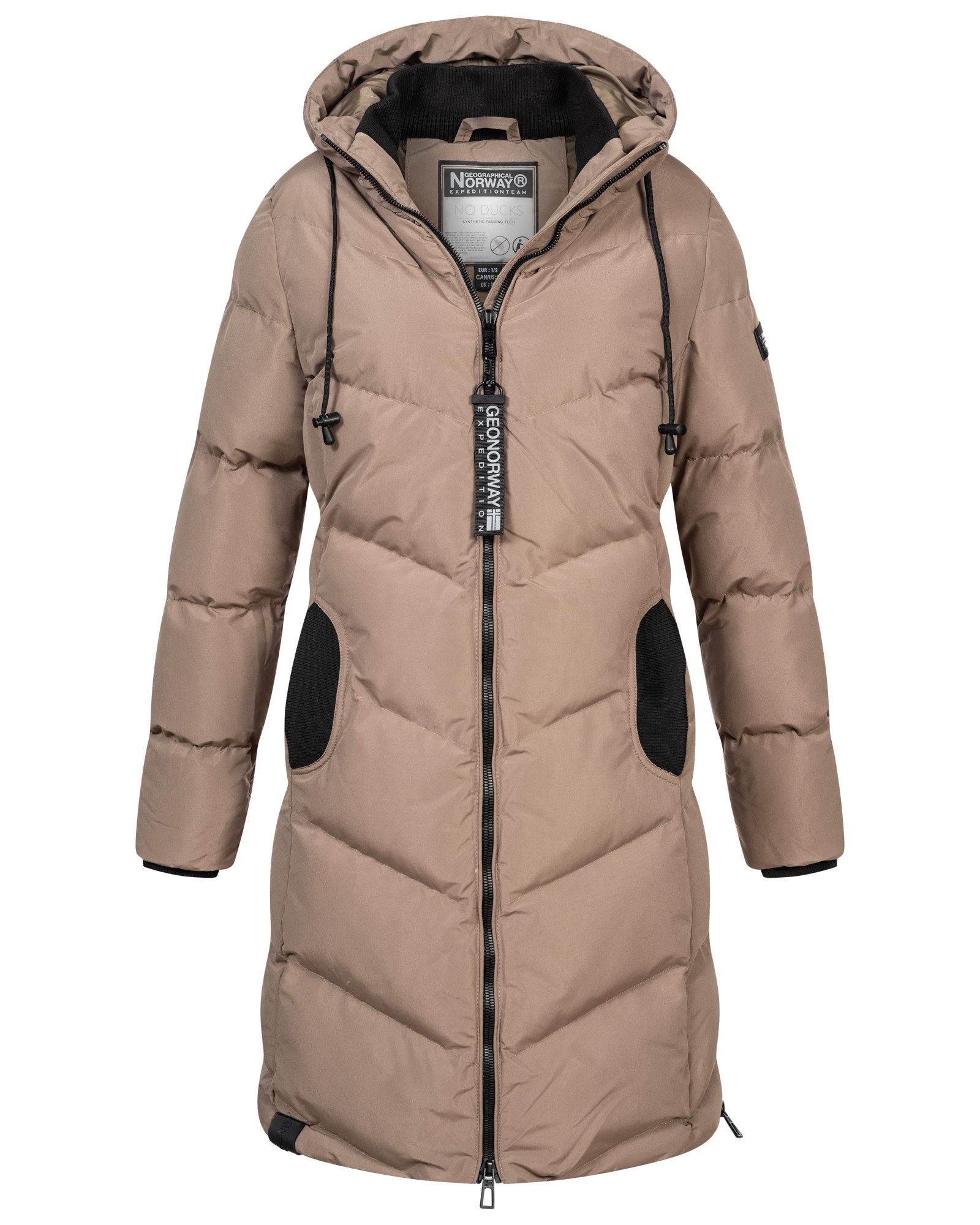 Geographical Norway Steppjacke Damen Winter Jacke Mantel Parka Steppjacke Steppmantel Wintermantel