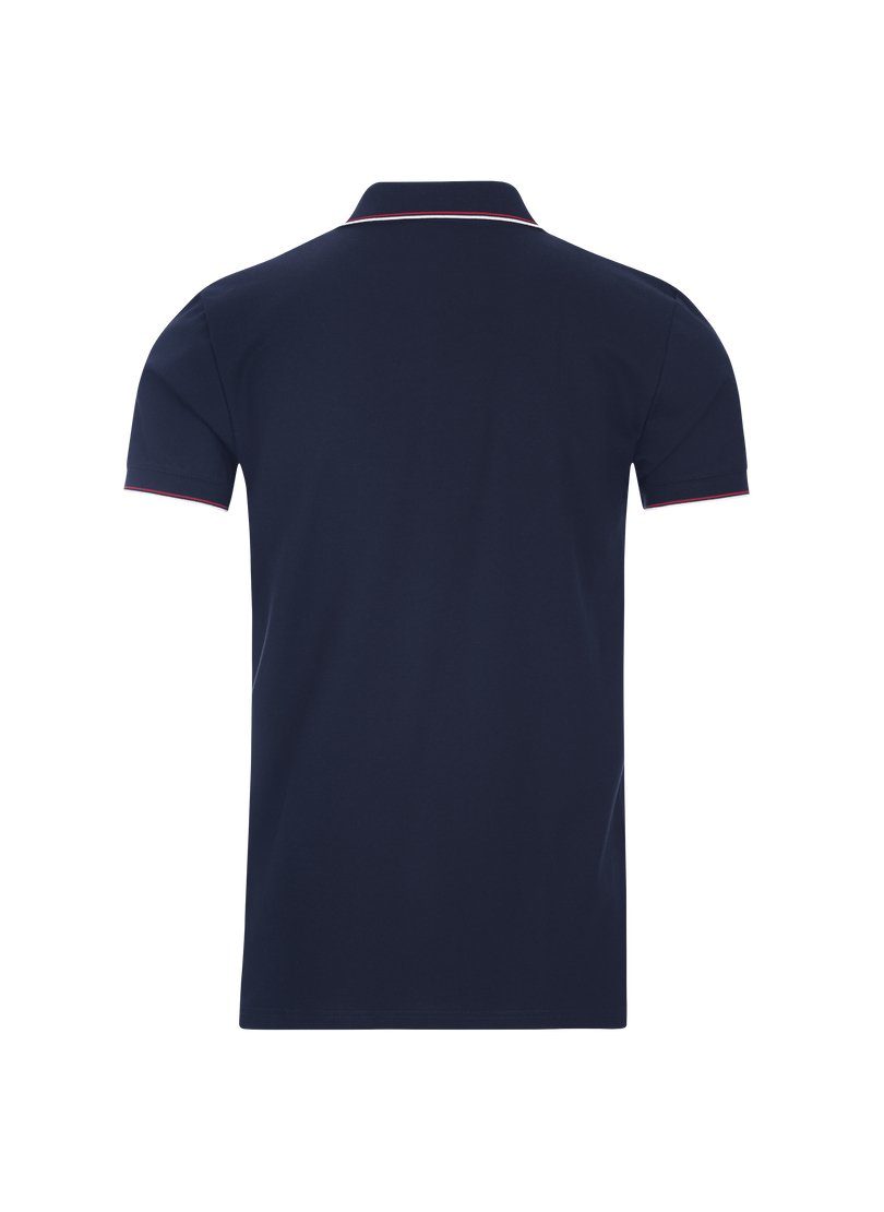 Trigema Poloshirt TRIGEMA navy Polohemd Slim Fit