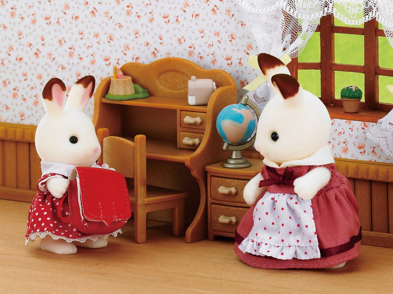 Sylvanian Families Puppenhausmöbel Sylvanian Families 5015 Schokoladenhasen Bruder mit Waschraum