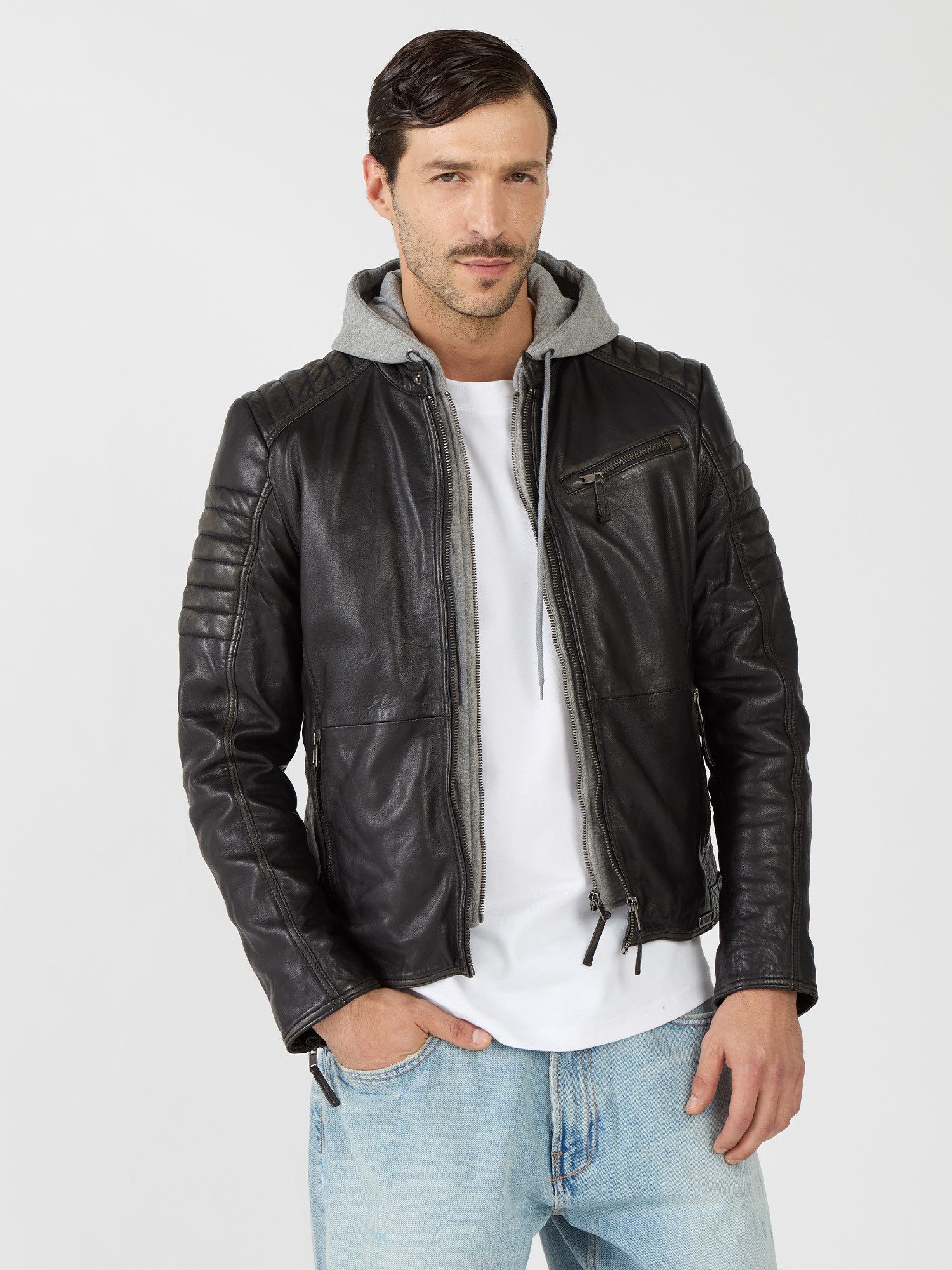 MUSTANG Lederjacke 31020237 günstig online kaufen