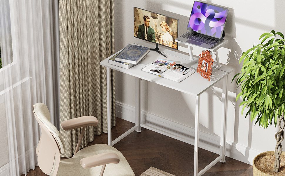 JEOBEST Computertisch Laptoptisch Kleiner Faltbarer Schreibtisch, günstig online kaufen