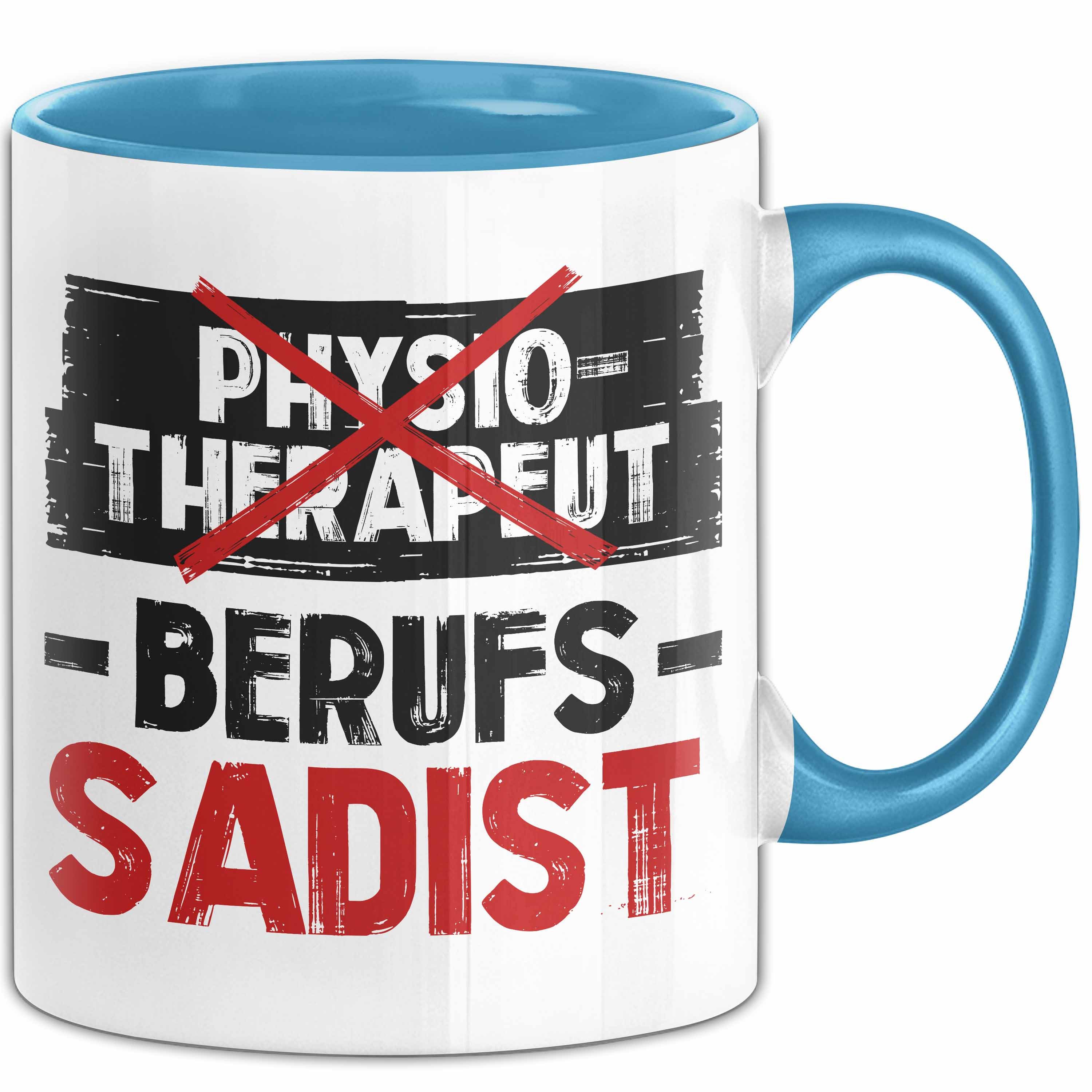 Trendation Tasse Physiotherapeut Physiotherapie Tasse Geschenk Lustige Geschenkidee Spr, Keramik