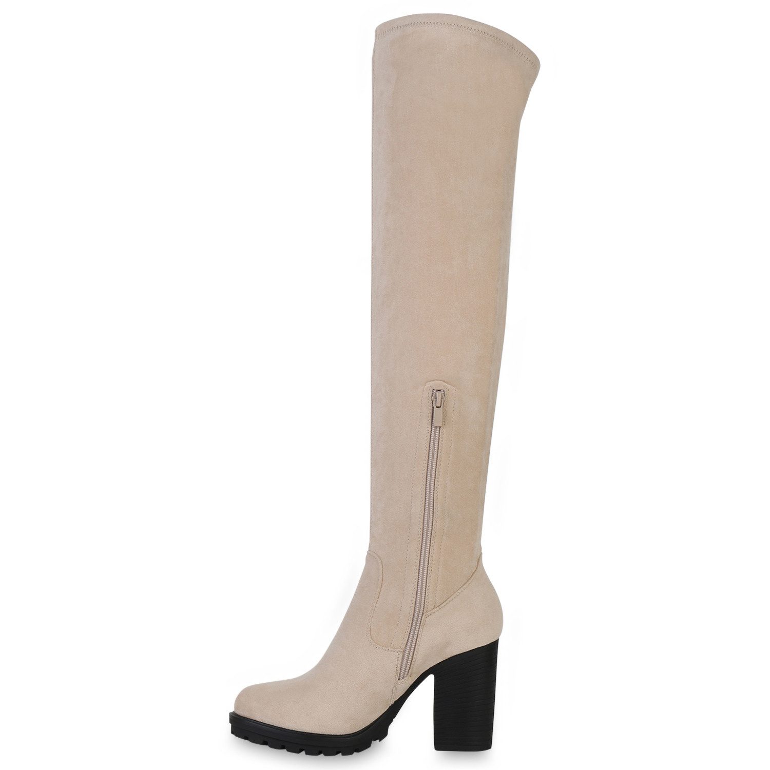 VAN HILL 840588 Overkneestiefel Schuhe günstig online kaufen