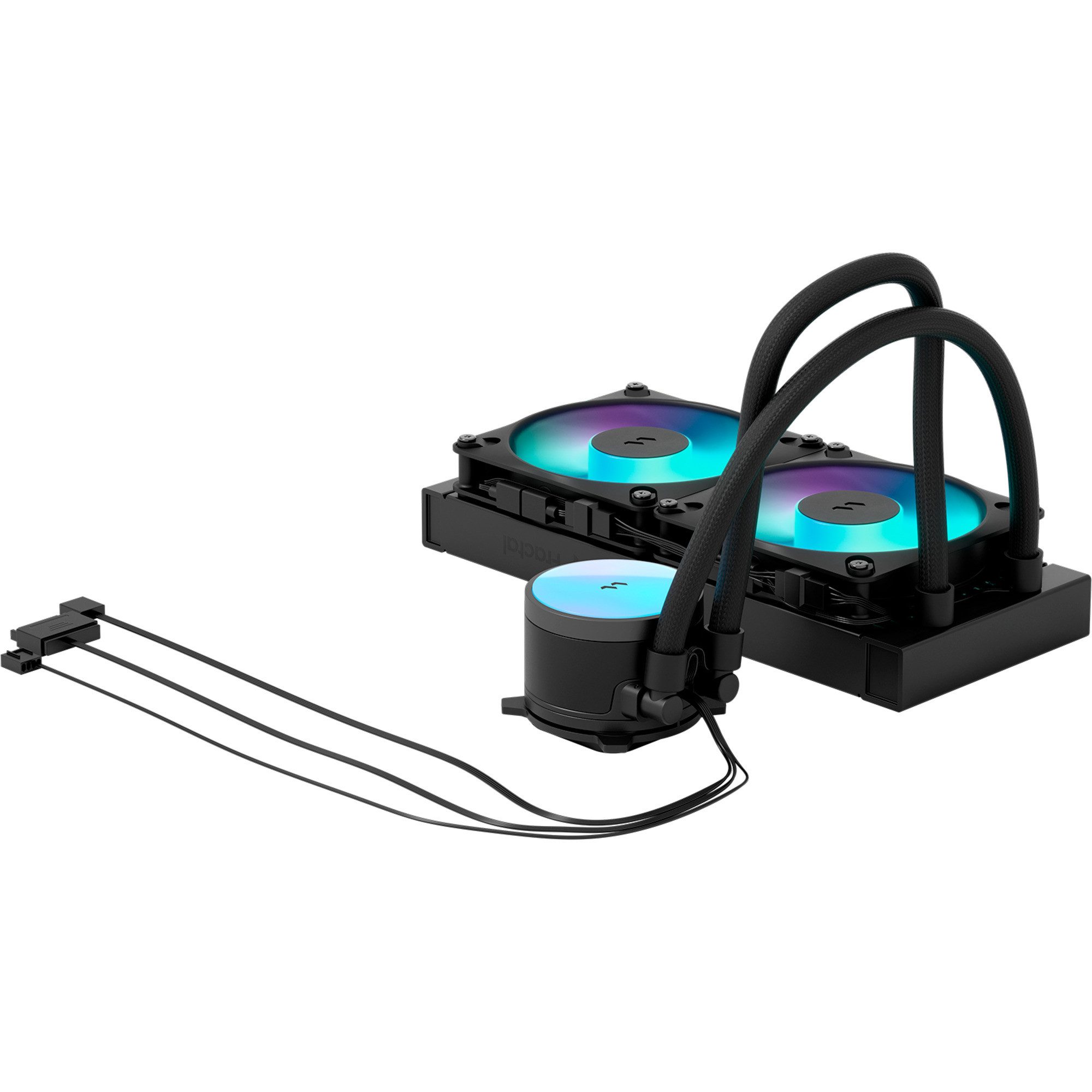 Fractal Design Wasserkühlung Fractal Design Radius 240 RGB Black, Wasserkühlung