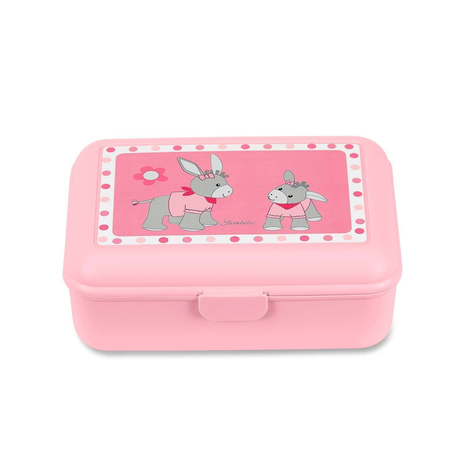 Lunchbox Alltag, Sterntaler® Ideal (2-tlg), den Esel für Material-Mix, spülmaschinengeeignet Lunchset Set, 2er Girl Emmi