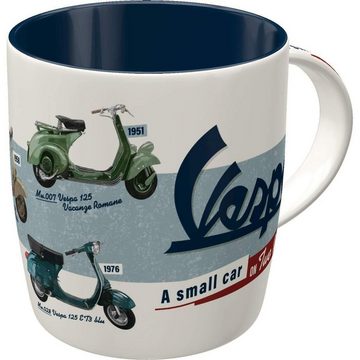Nostalgic-Art Tasse Kaffeetasse - Vespa - Vespa Model Chart