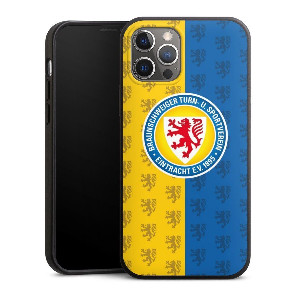 DeinDesign Handyhülle Eintracht Braunschweig Offizielles Lizenzprodukt Logo, Apple iPhone 12 Pro Organic Case Bio Hülle Nachhaltige Handyhülle