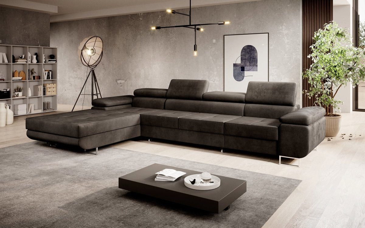 Luxusbetten24 Schlafsofa Designer Sofa Calvera Maxi, günstig online kaufen